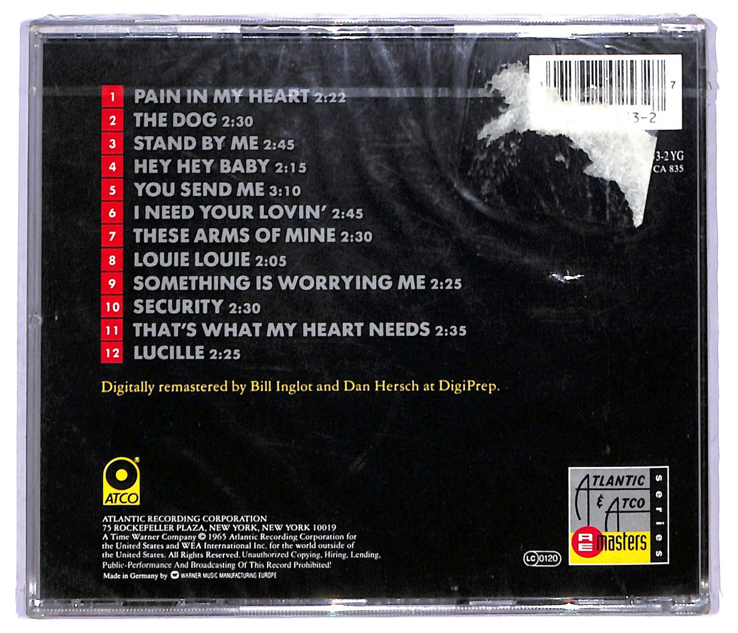 EBOND Otis Redding - Pain In My Heart CD CD084623