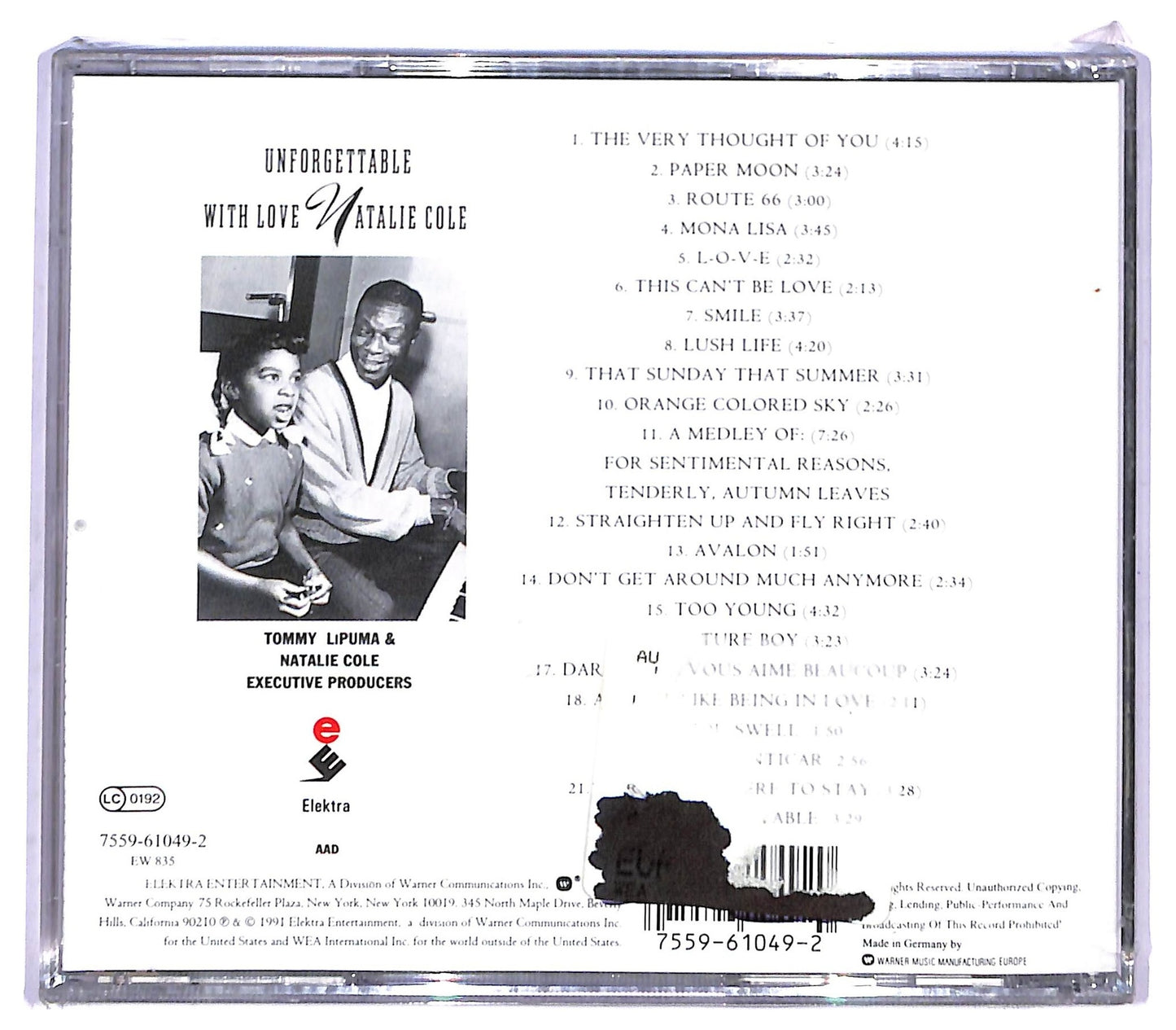 EBOND Natalie Cole - Unforgettable With Love CD CD084655