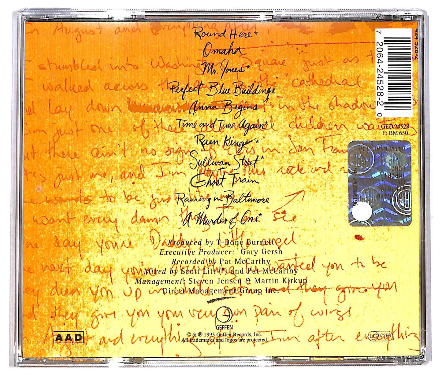 EBOND Counting Crows - August And Everything After CD CD084933