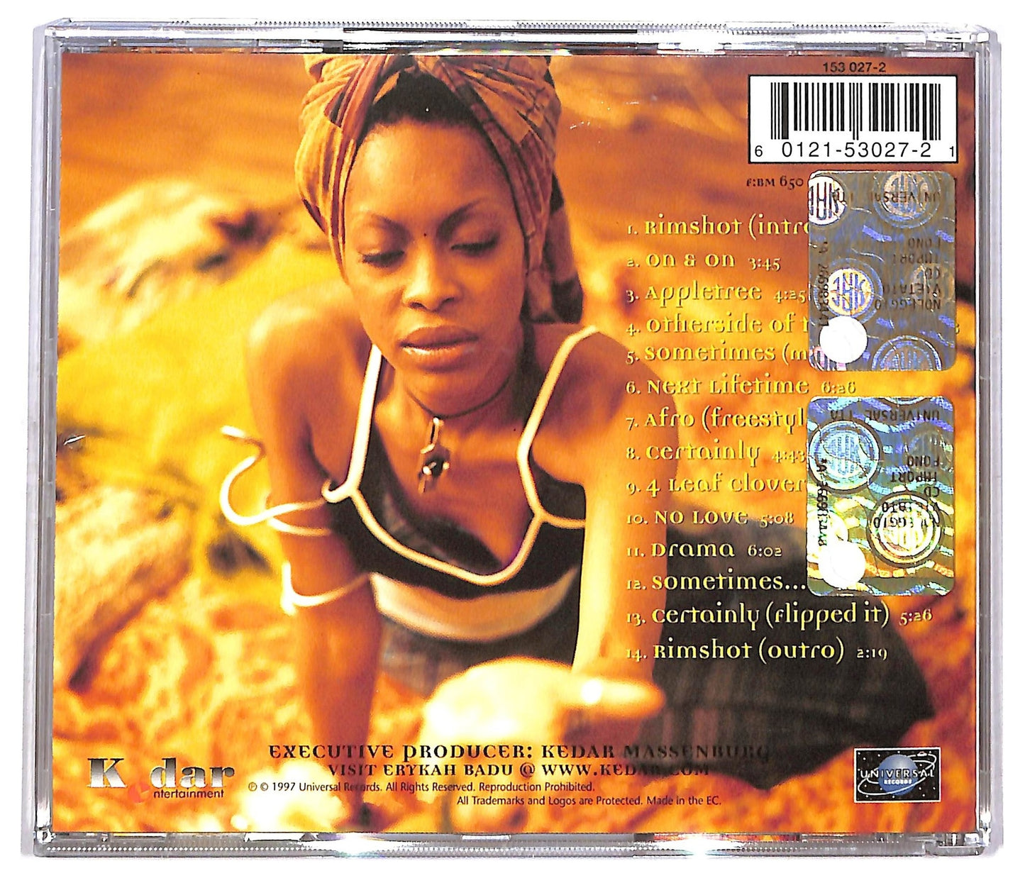 EBOND Erykah Badu - Baduizm CD CD084935
