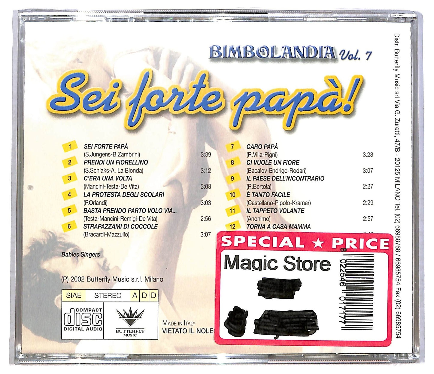 EBOND Bimbolandia vol.7. Sei forte papa! CD CD085023