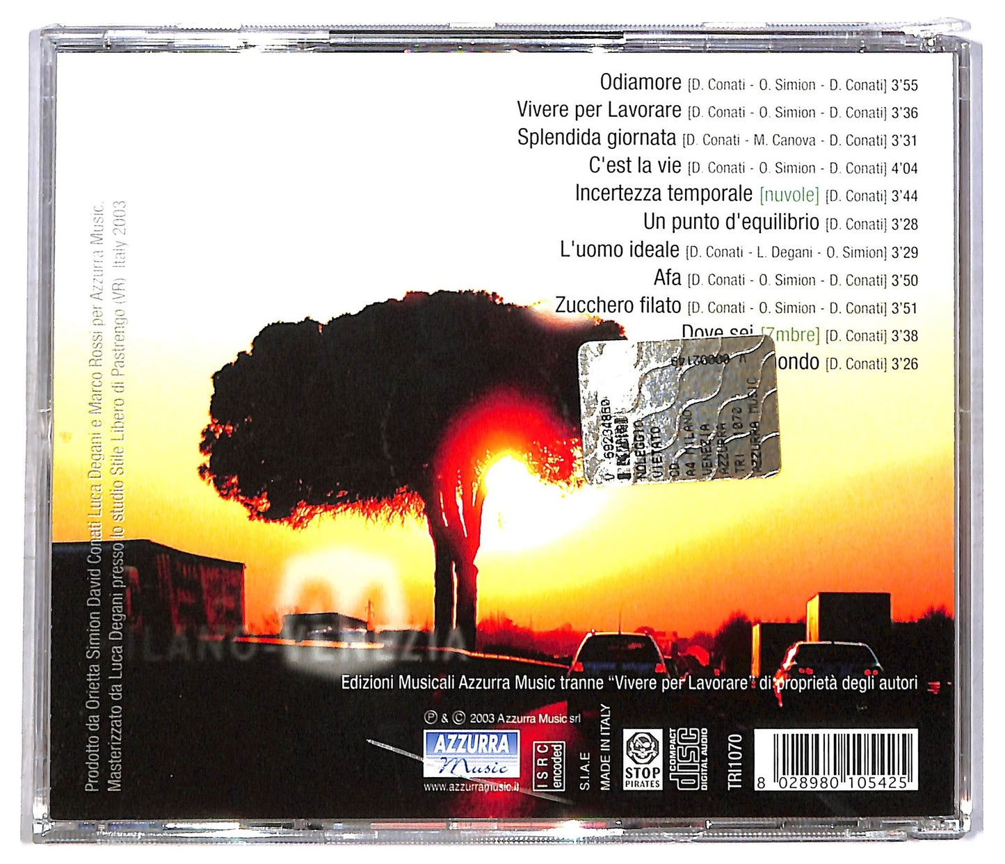 EBOND A4 - Milano-Venezia CD CD085038