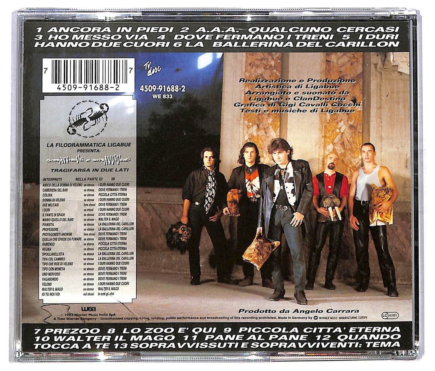 EBOND Ligabue - Sopravvissuti E Sopravviventi CD CD085101