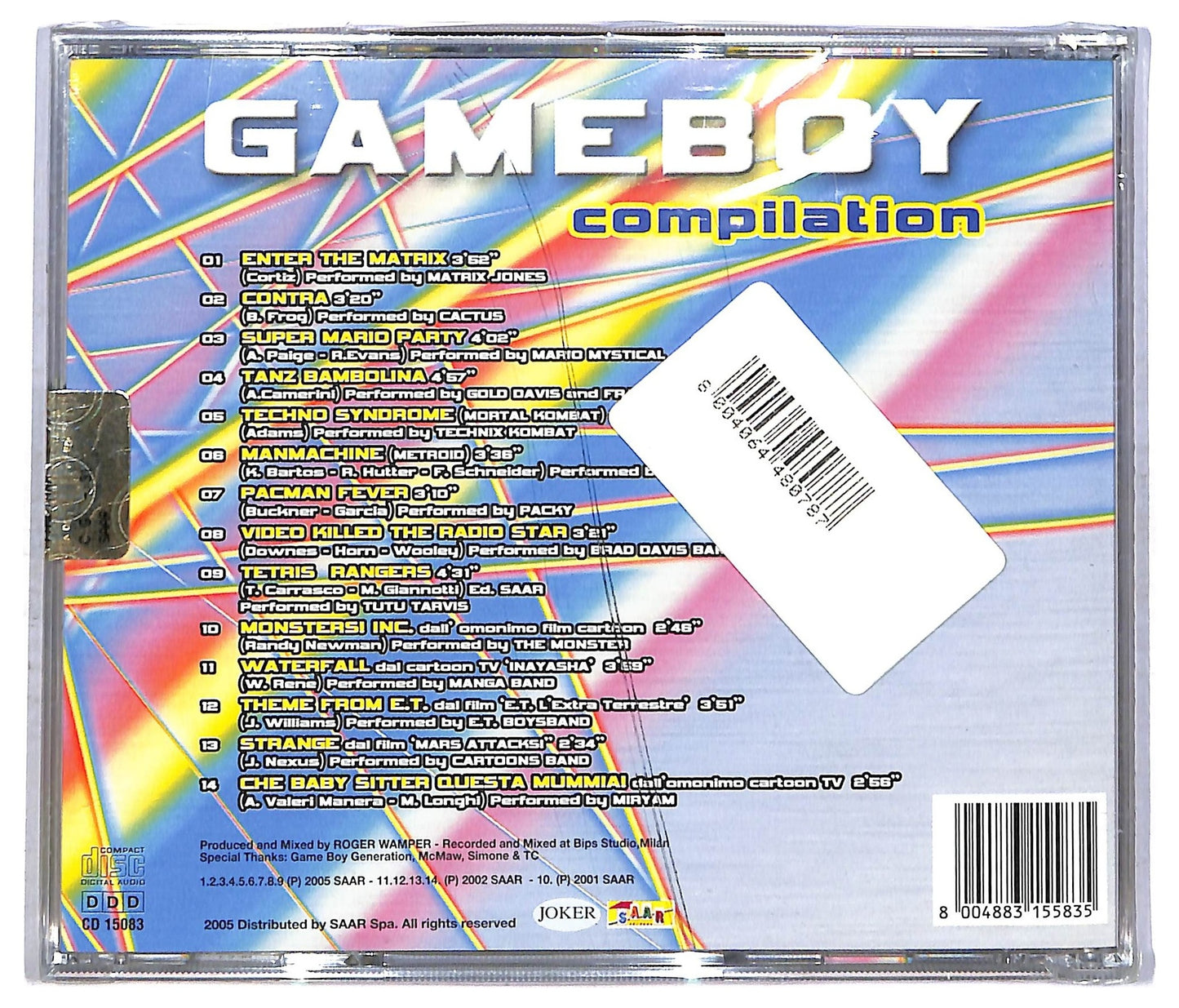 EBOND Various - Gameboy Compilation CD CD085158