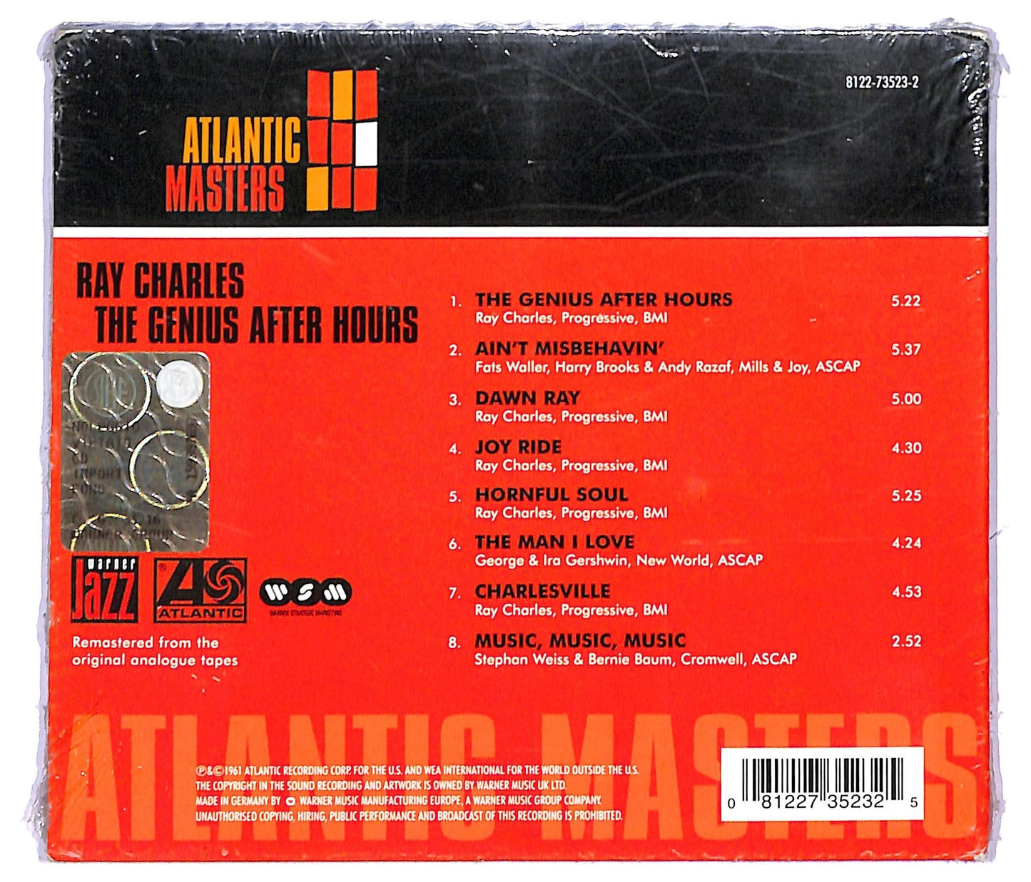 EBOND Ray Charles - The Genius After Hours CD CD085209