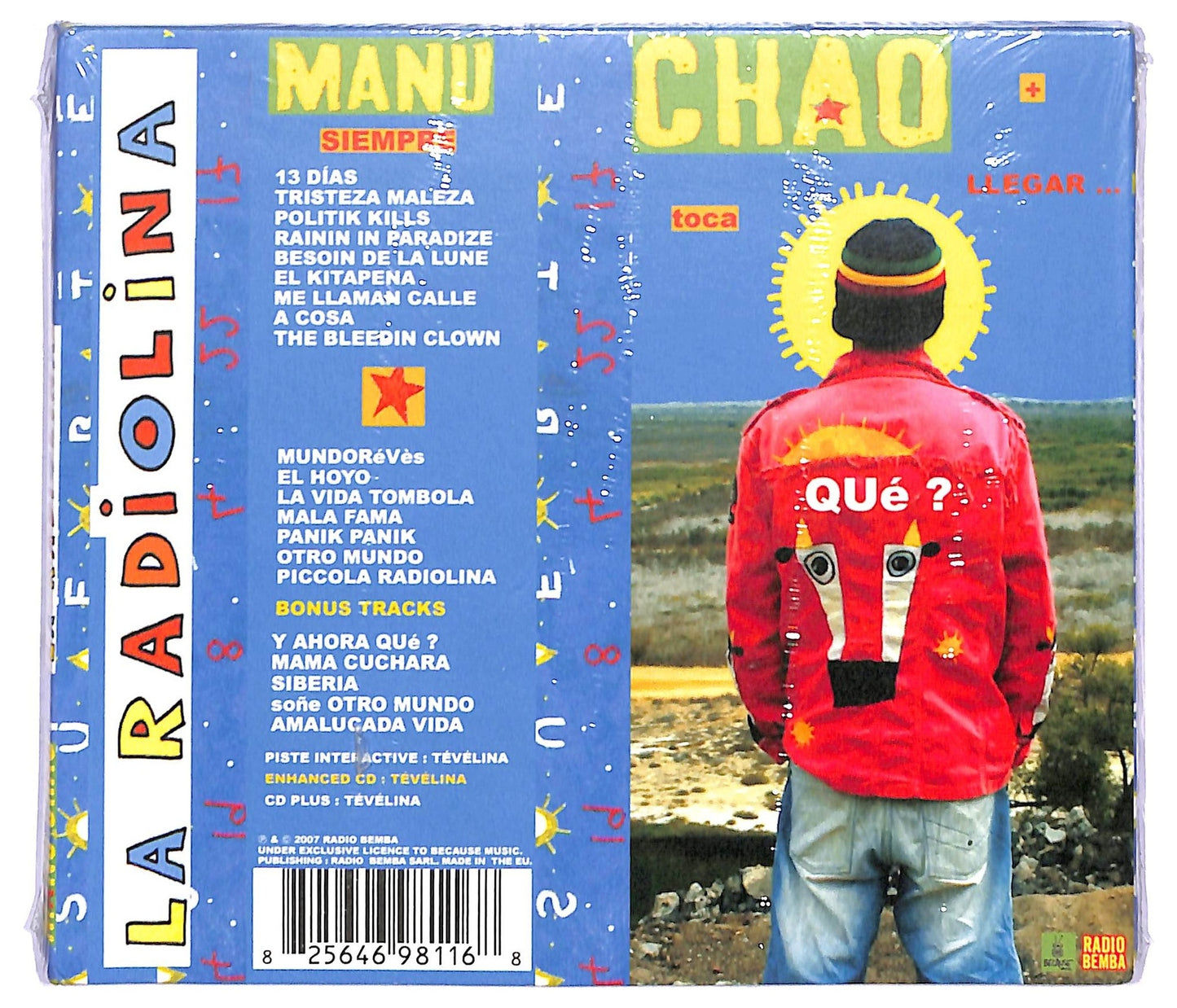 EBOND Manu Chao - La Radiolina CD CD085233
