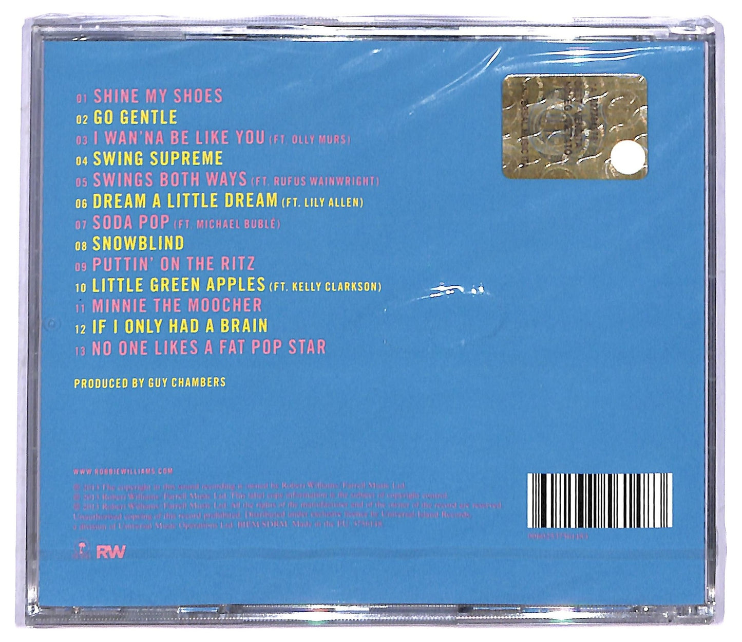 EBOND Robbie Williams - Swings Both Ways CD CD085242