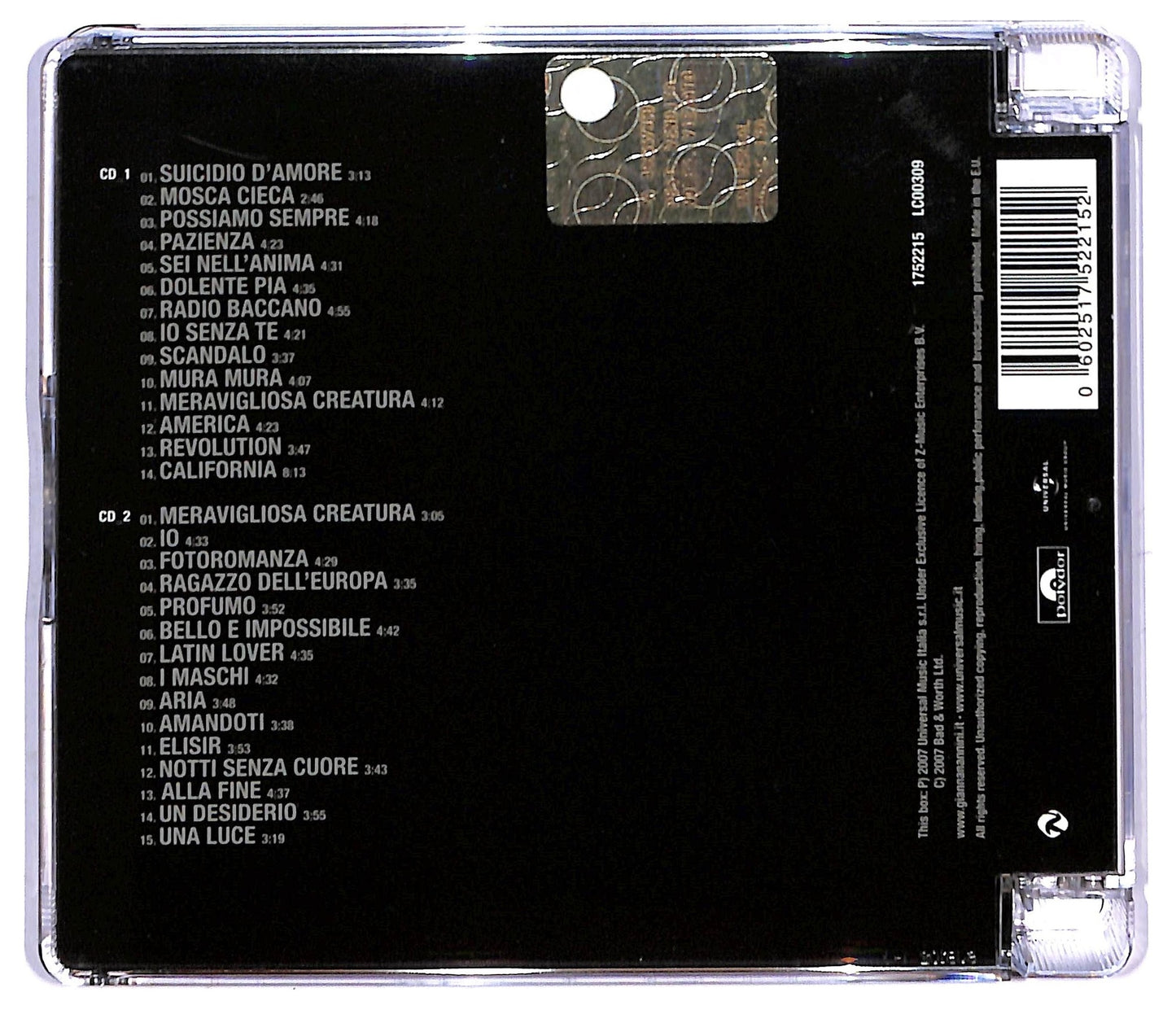 EBOND Gianna Nannini - GiannaBest Super Jewel Box CD CD085324