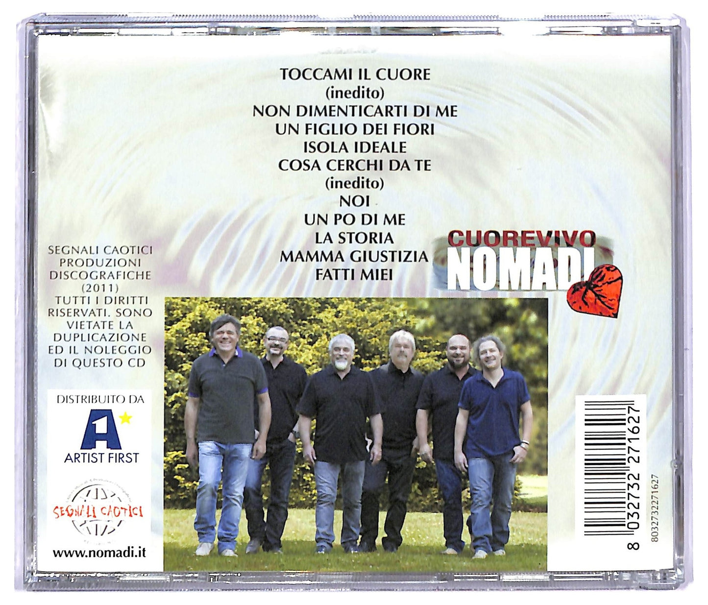 EBOND Nomadi - Cuorevivo CD CD085419