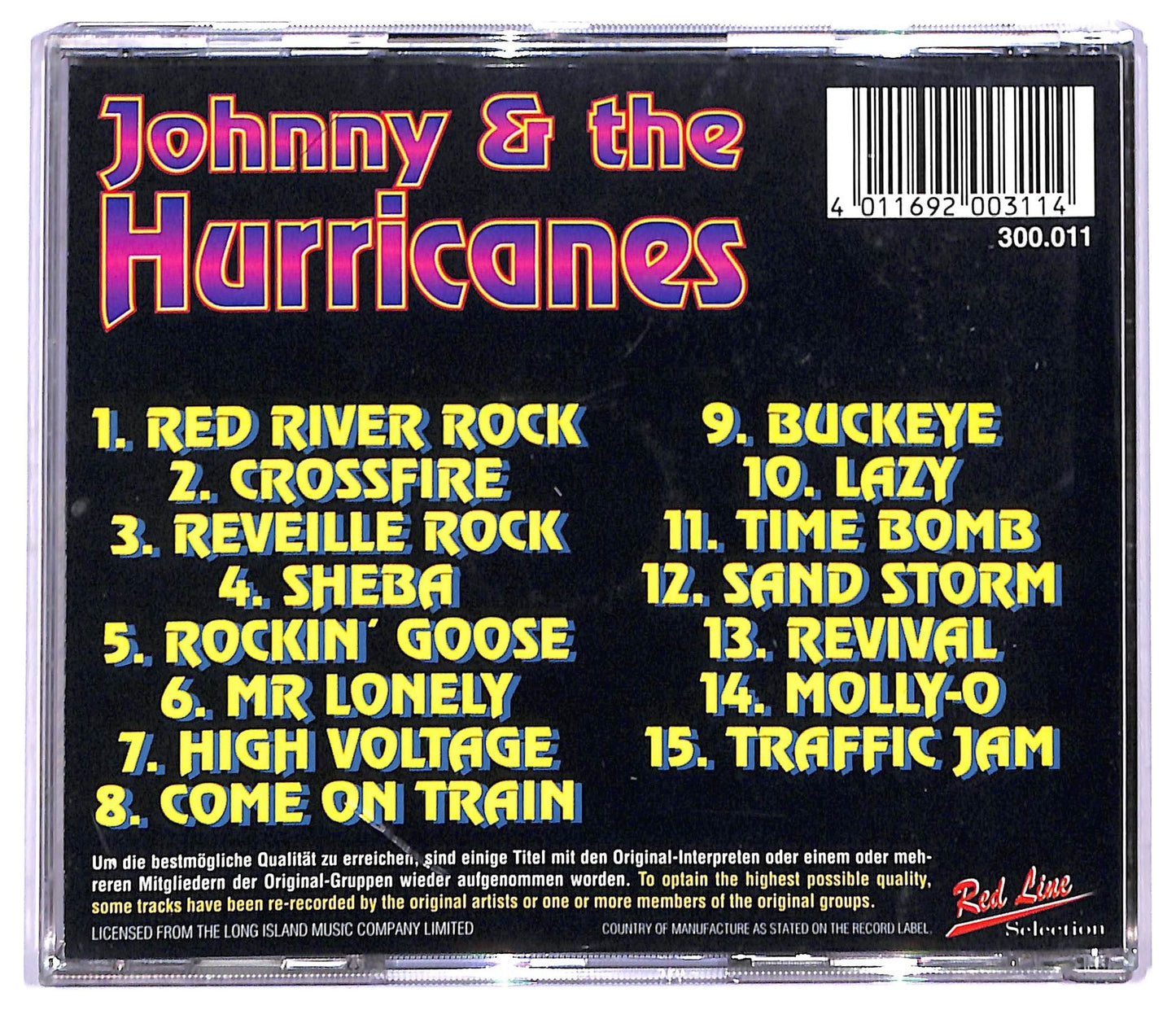 EBOND Johnny And The Hurricanes - Red River Rock CD CD085450