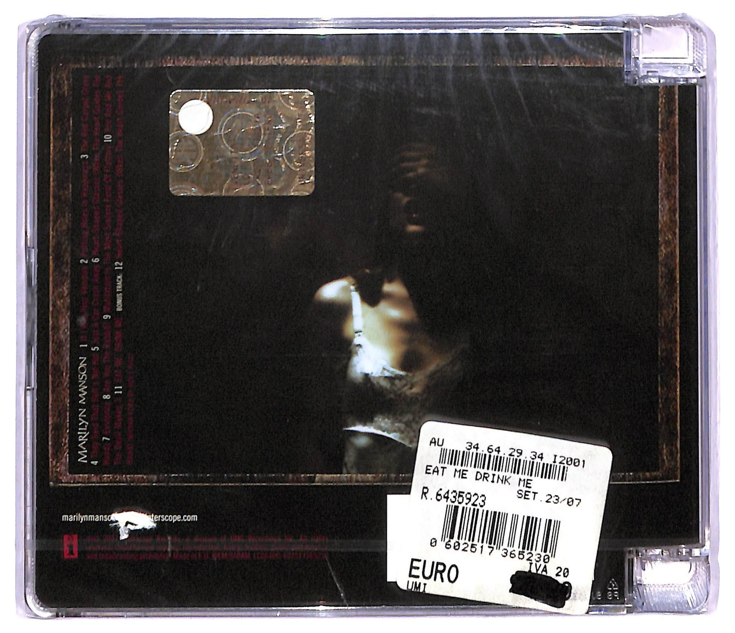 EBOND Marilyn Manson - Eat Me, Drink Me - Sigillato CD CD085457