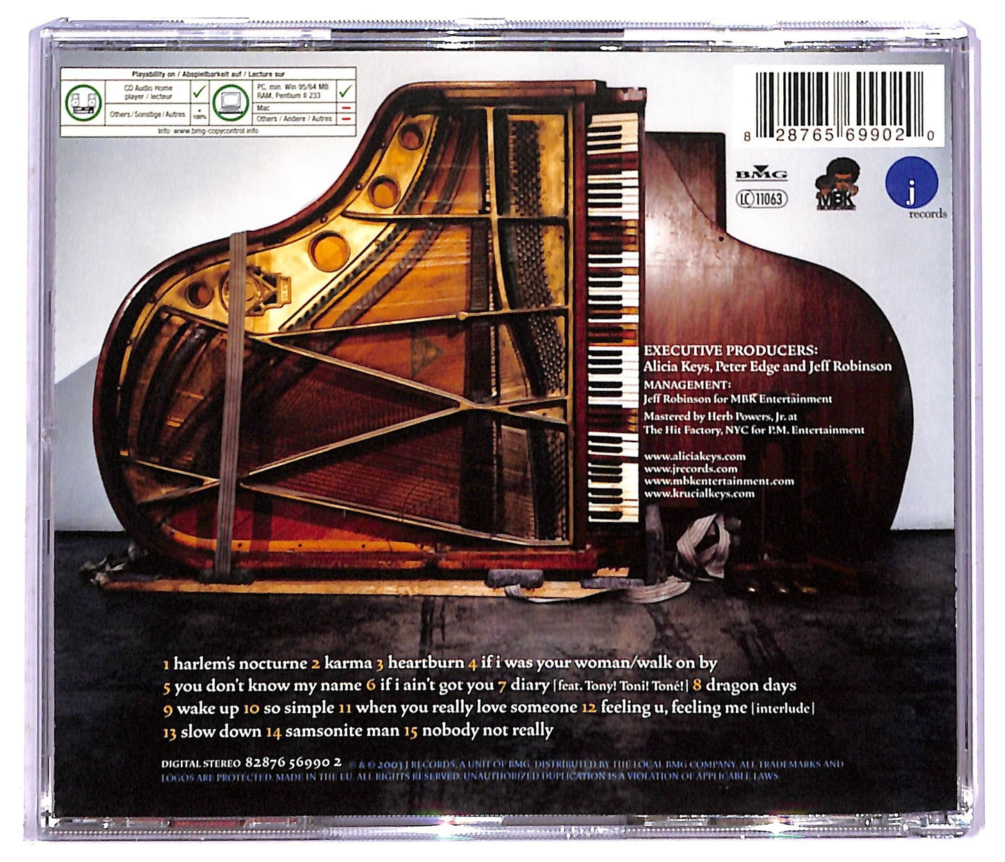 EBOND Alicia Keys - The Diary Of Alicia Keys CD CD085519