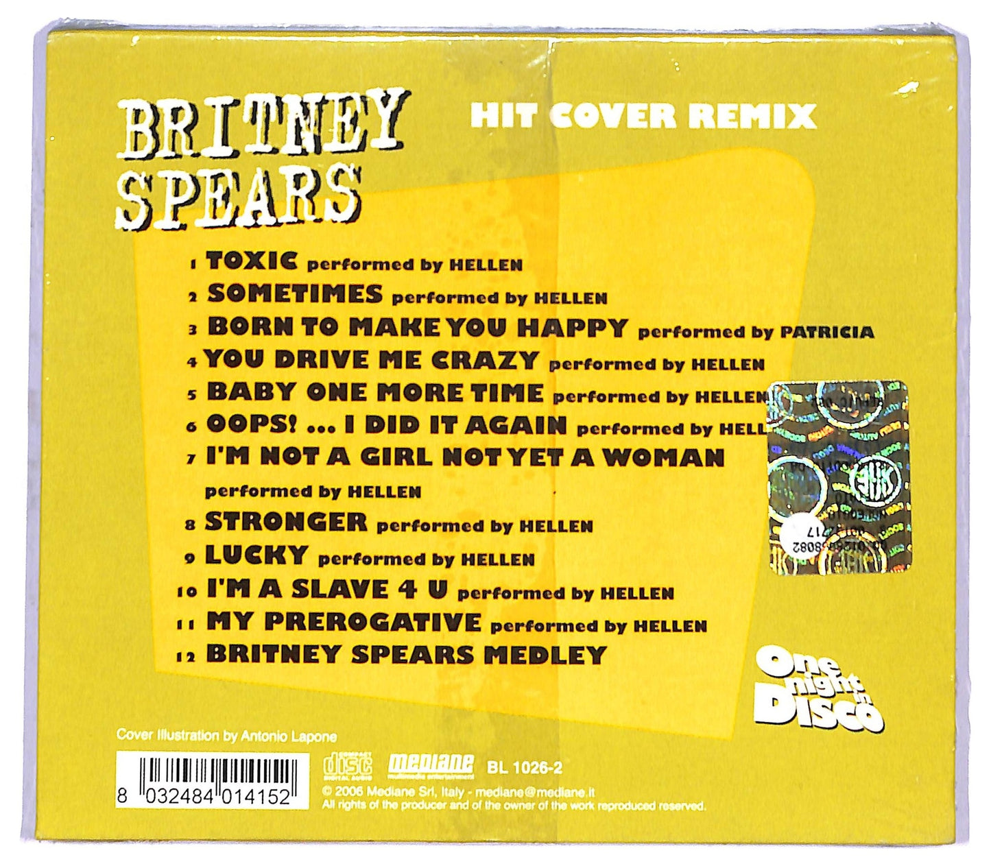 EBOND Various - One Night In Disco - Britney Spears CD CD085522