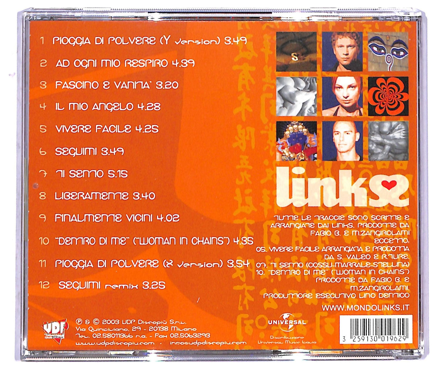 EBOND Link - Pioggia Di Polvere CD CD085554