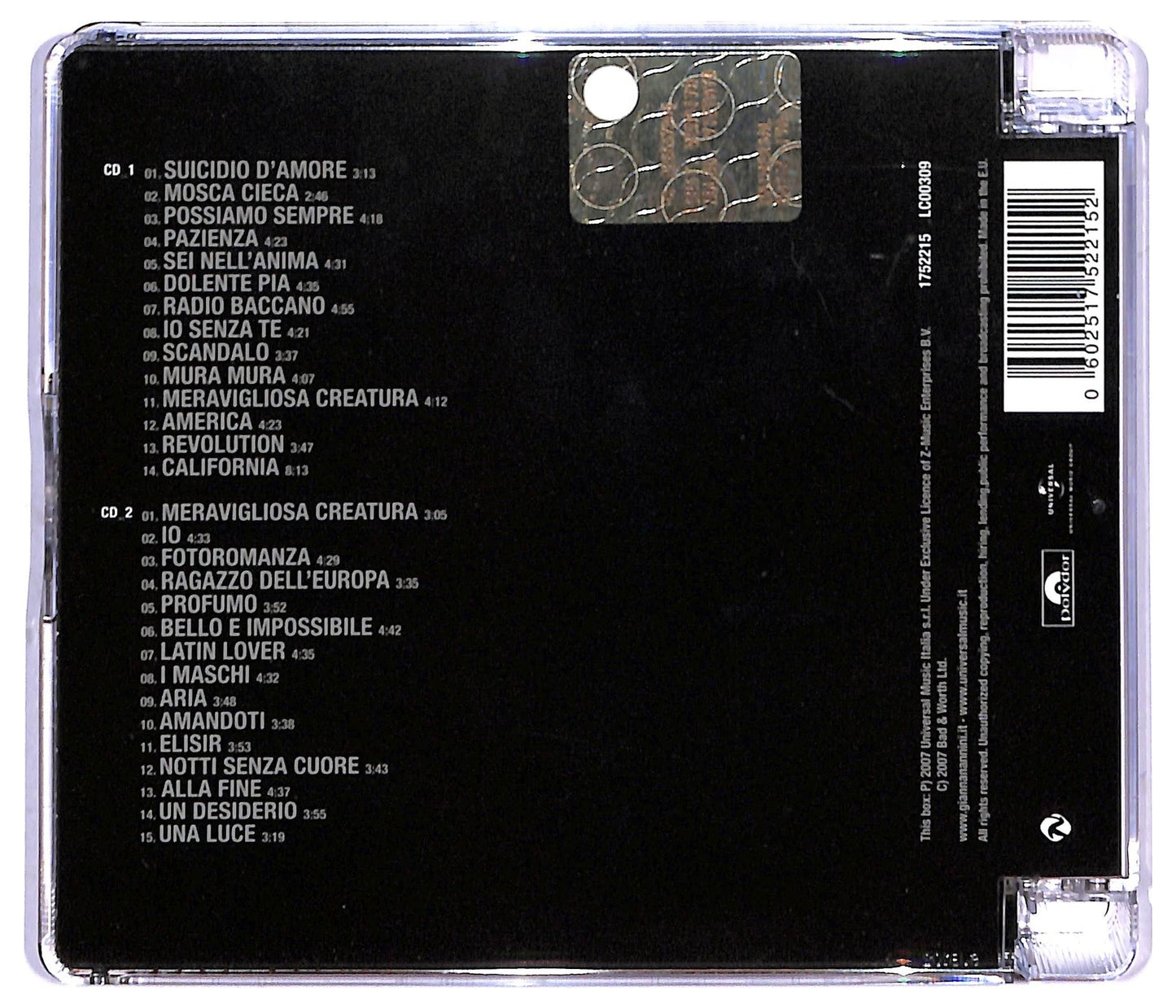 EBOND Gianna Nannini - GiannaBest Super Jewel Box CD CD085636