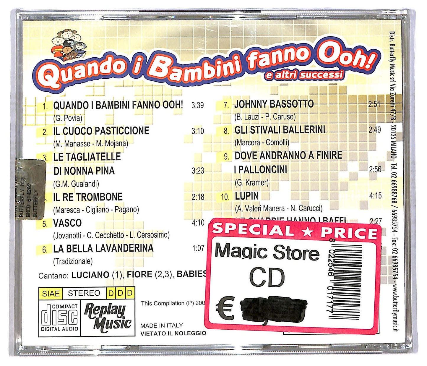 EBOND Quando I Bambini Fanno Ooh! E Altri Successi CD CD085834