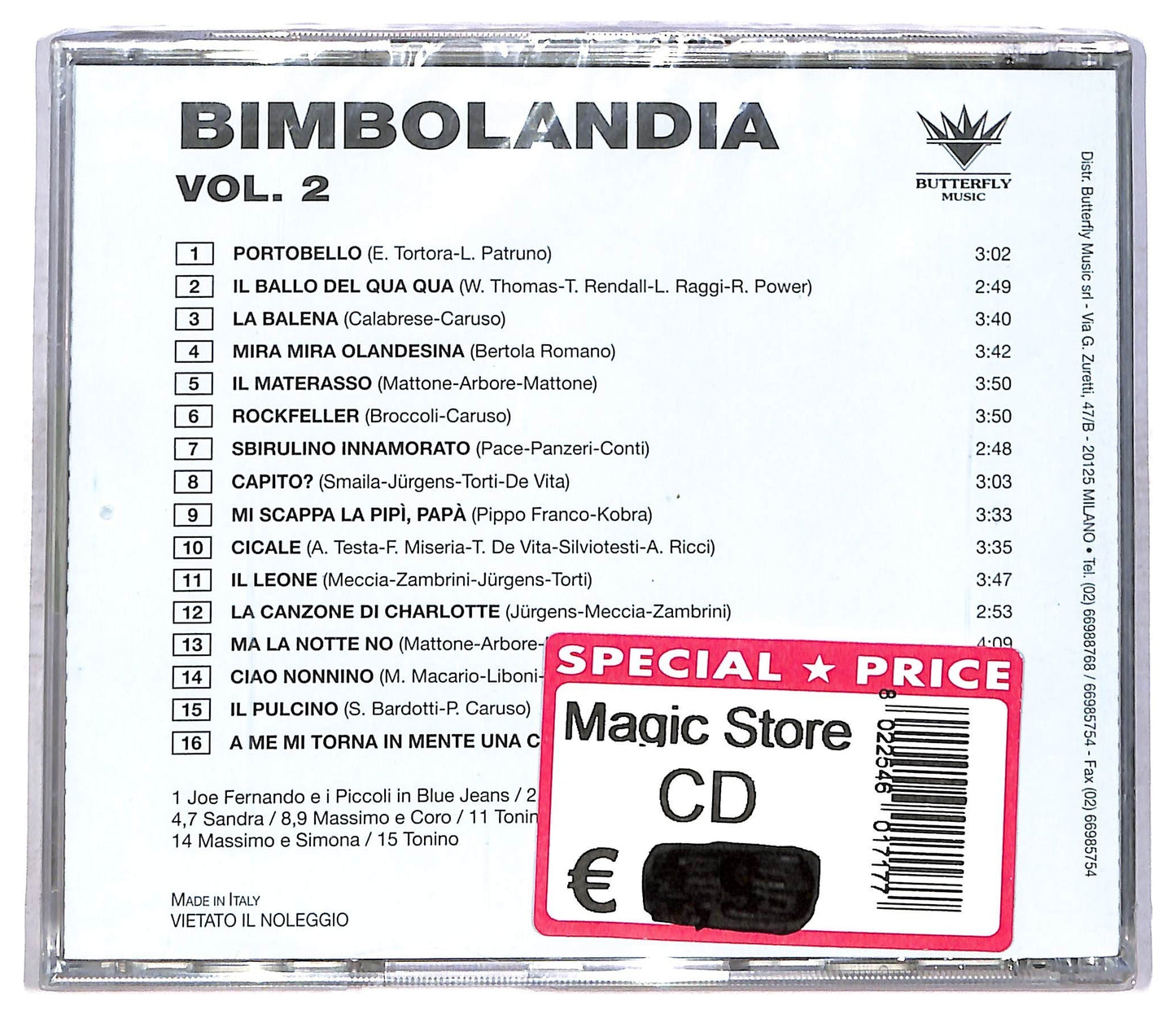 EBOND Bimbolandia Vol.2 CD CD085851