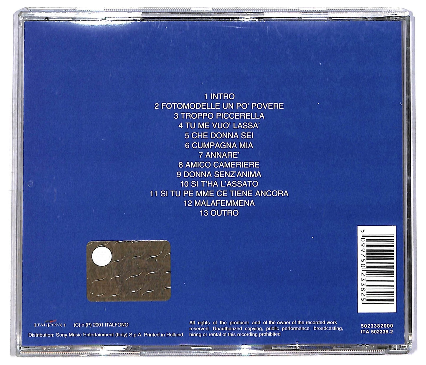 EBOND Gigi D'Alessio - Passo Dopo Passo - Cammenanno Cammenanno CD CD085904