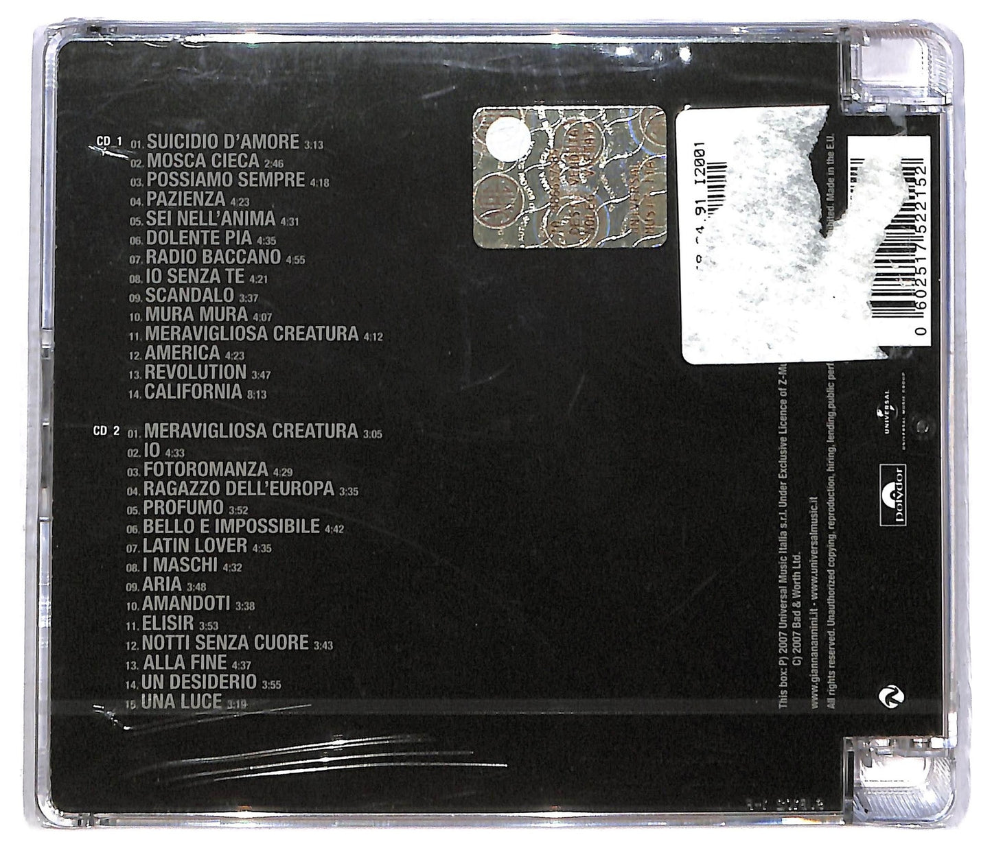 EBOND Gianna Nannini - GiannaBest Super Jewel Box CD CD085912