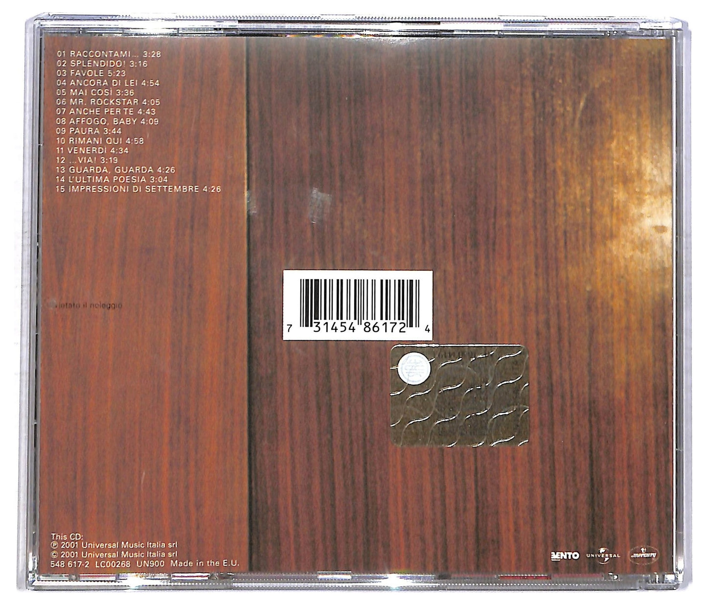 EBOND Francesco Renga - Francesco Renga CD CD085923