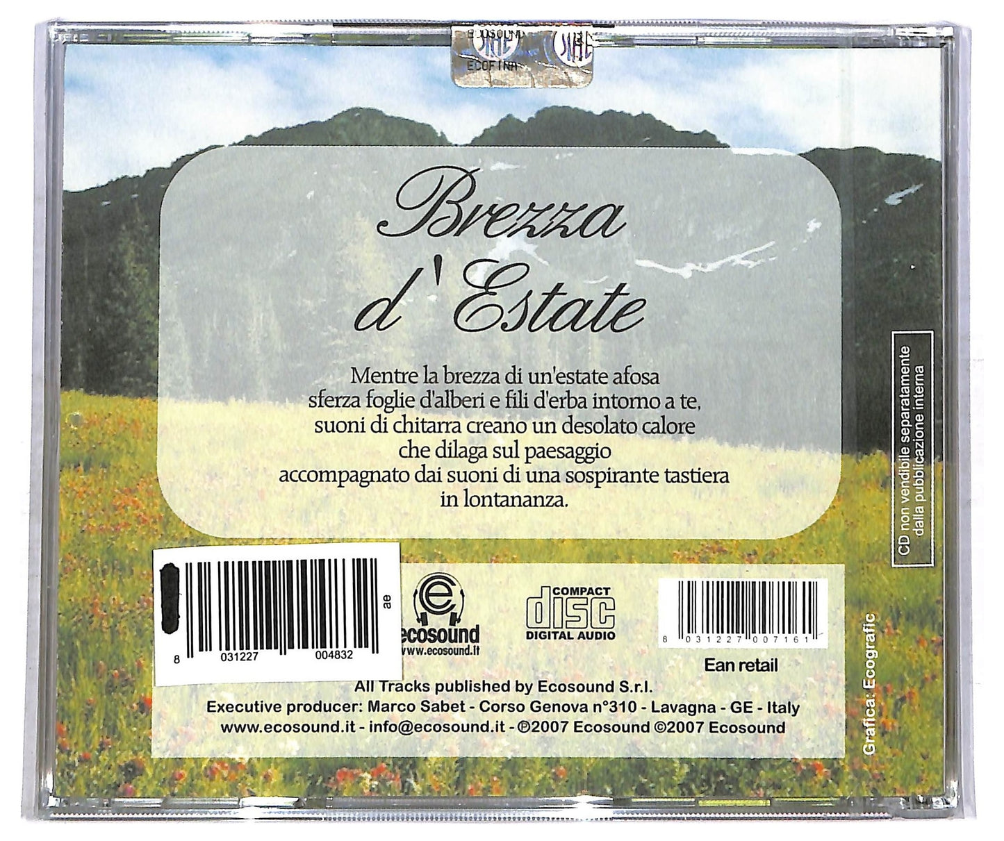 EBOND Natura: Brezza D'Estate CD CD085948