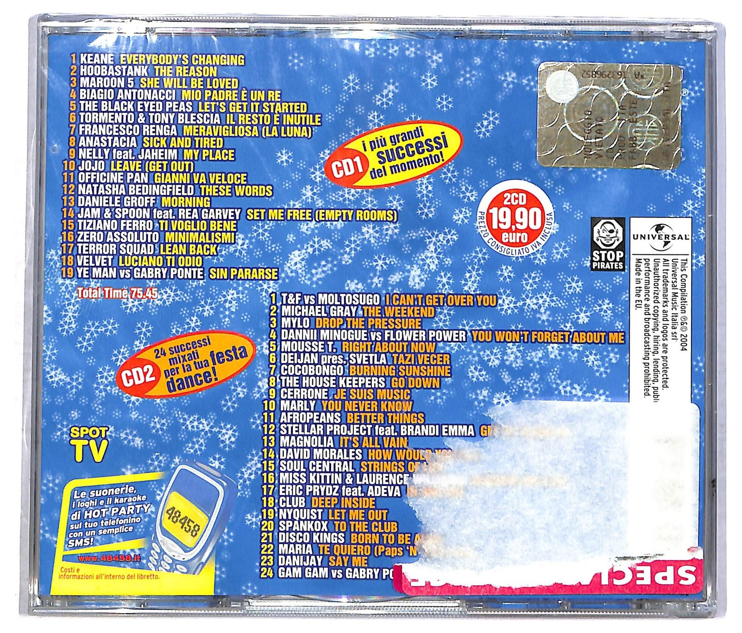 EBOND Hot Party Winter 2006 CD CD086001