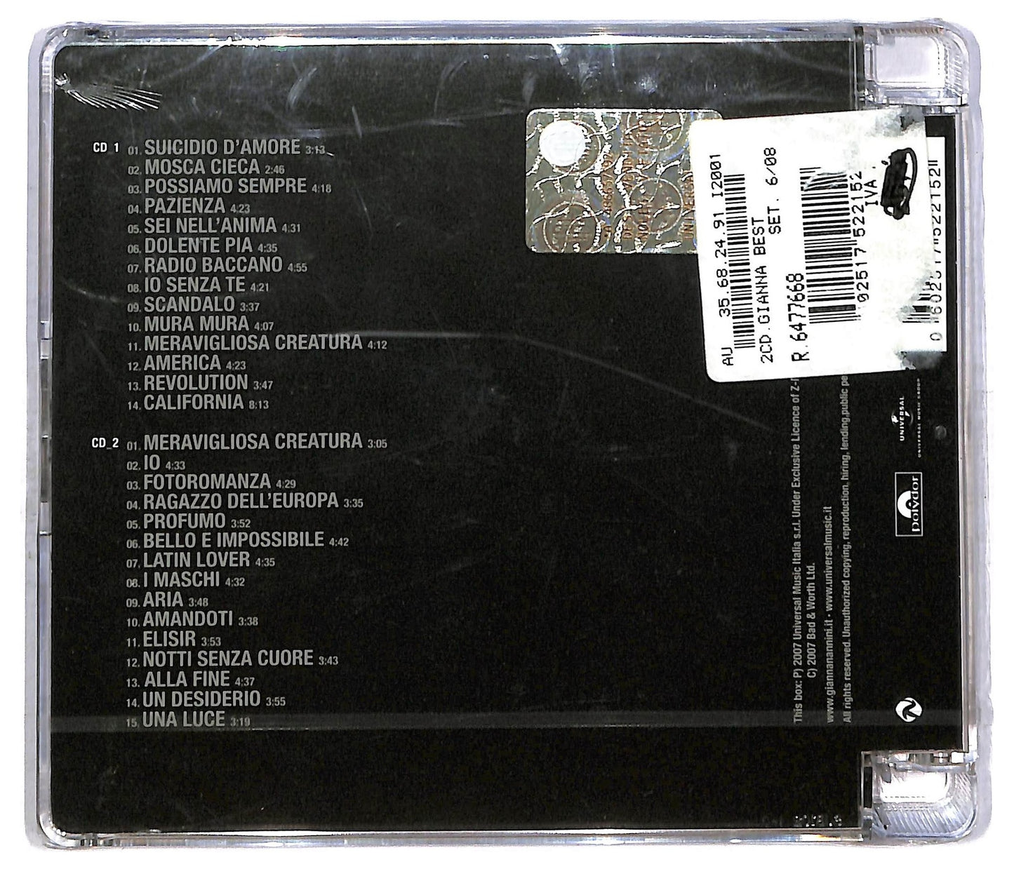 EBOND Gianna Nannini - GiannaBest Super Jewel Box CD CD086017
