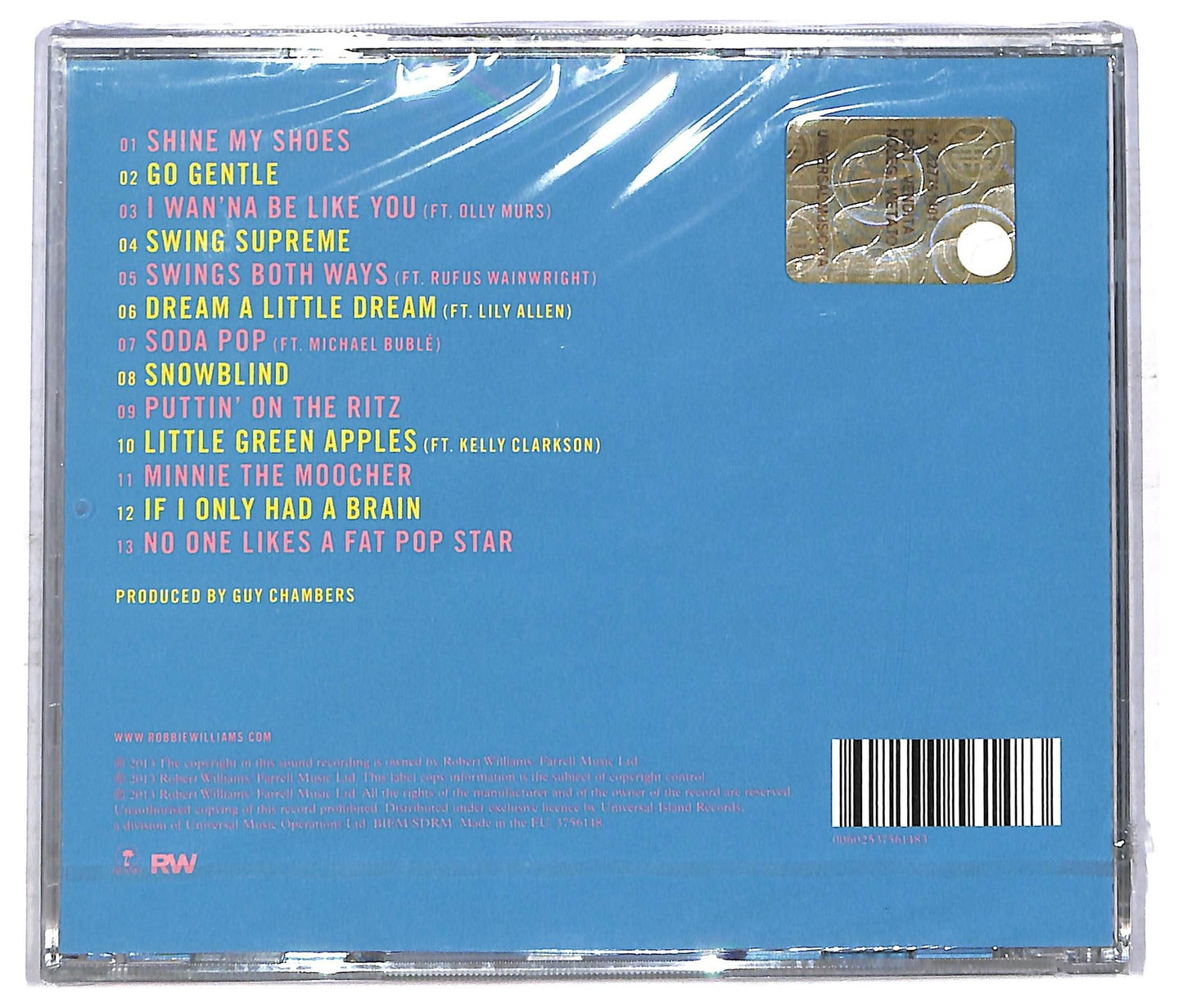 EBOND Robbie Williams - Swings Both Ways CD CD086051