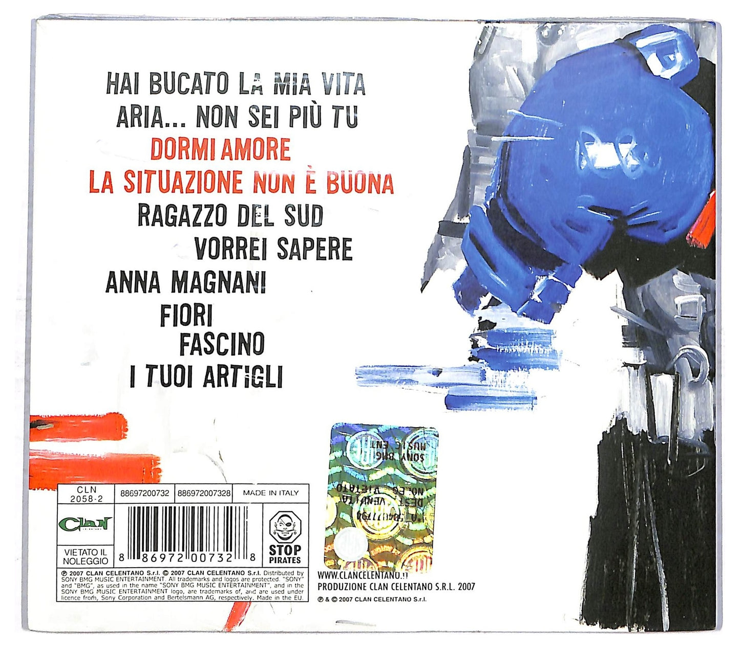 EBOND Celentano - Dormi Amore (La Situazione Non E Buona) CD CD086145