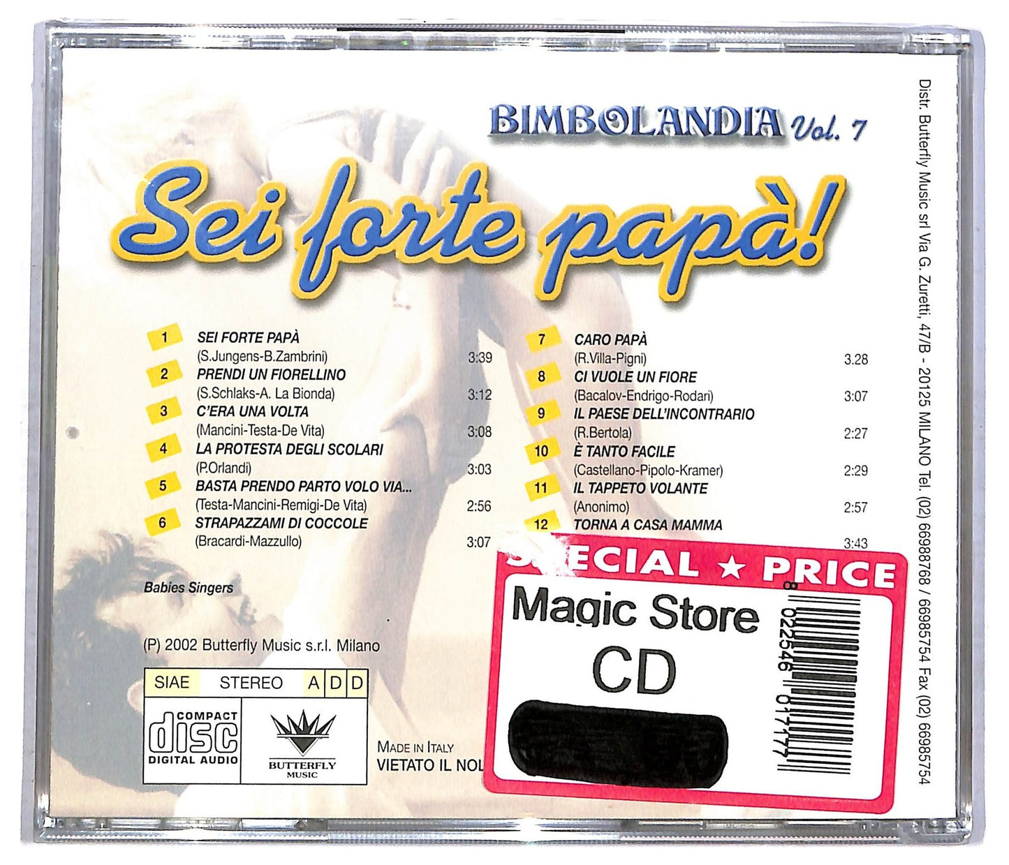 EBOND Bimbolandia vol.7. Sei forte papa! CD CD086210
