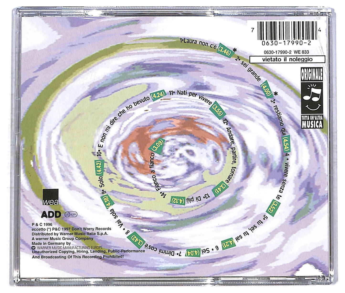 EBOND Nek - Lei, Gli Amici E Tutto Il Resto CD CD086214