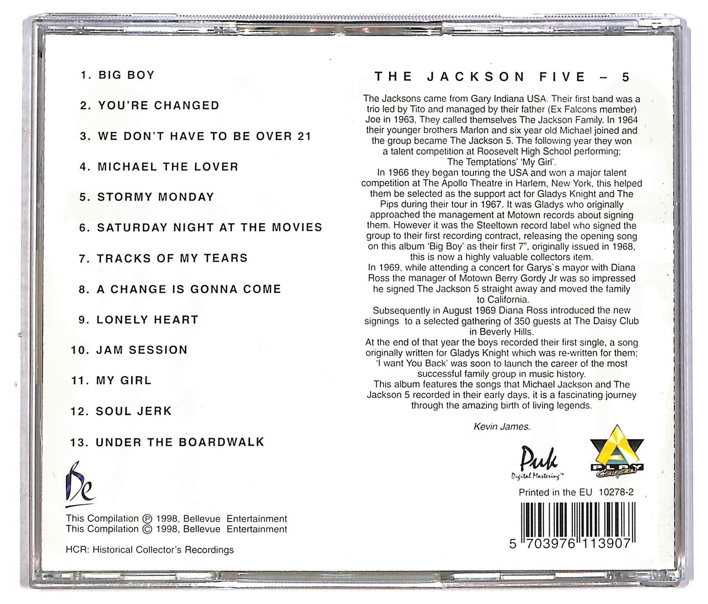 EBOND Jackson Five - 5 CD CD086351