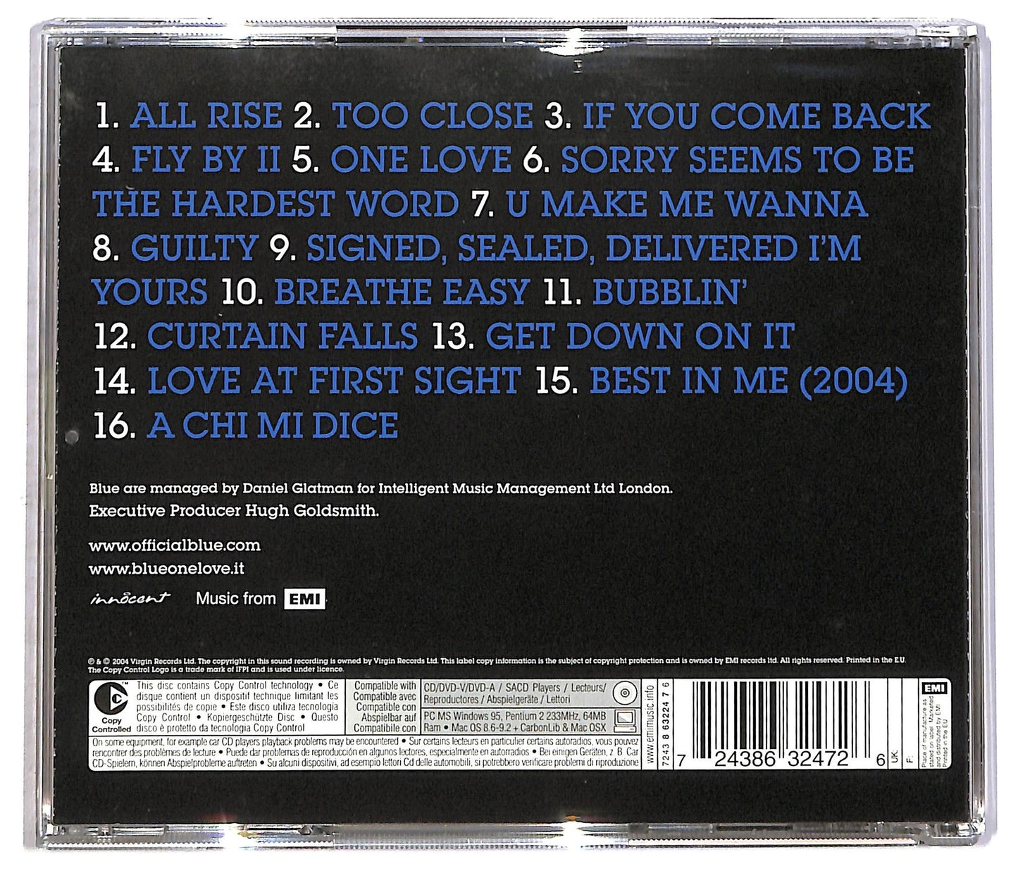 EBOND Blue (5) - Best Of Blue CD CD086402