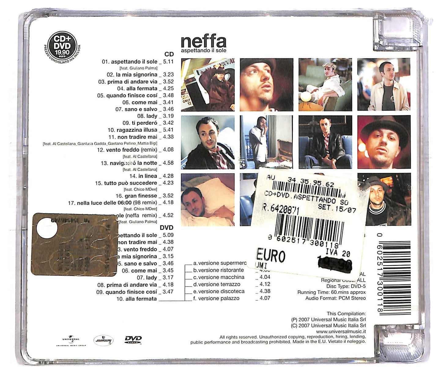 EBOND Neffa - Aspettando Il Sole+ DVD CD CD086422