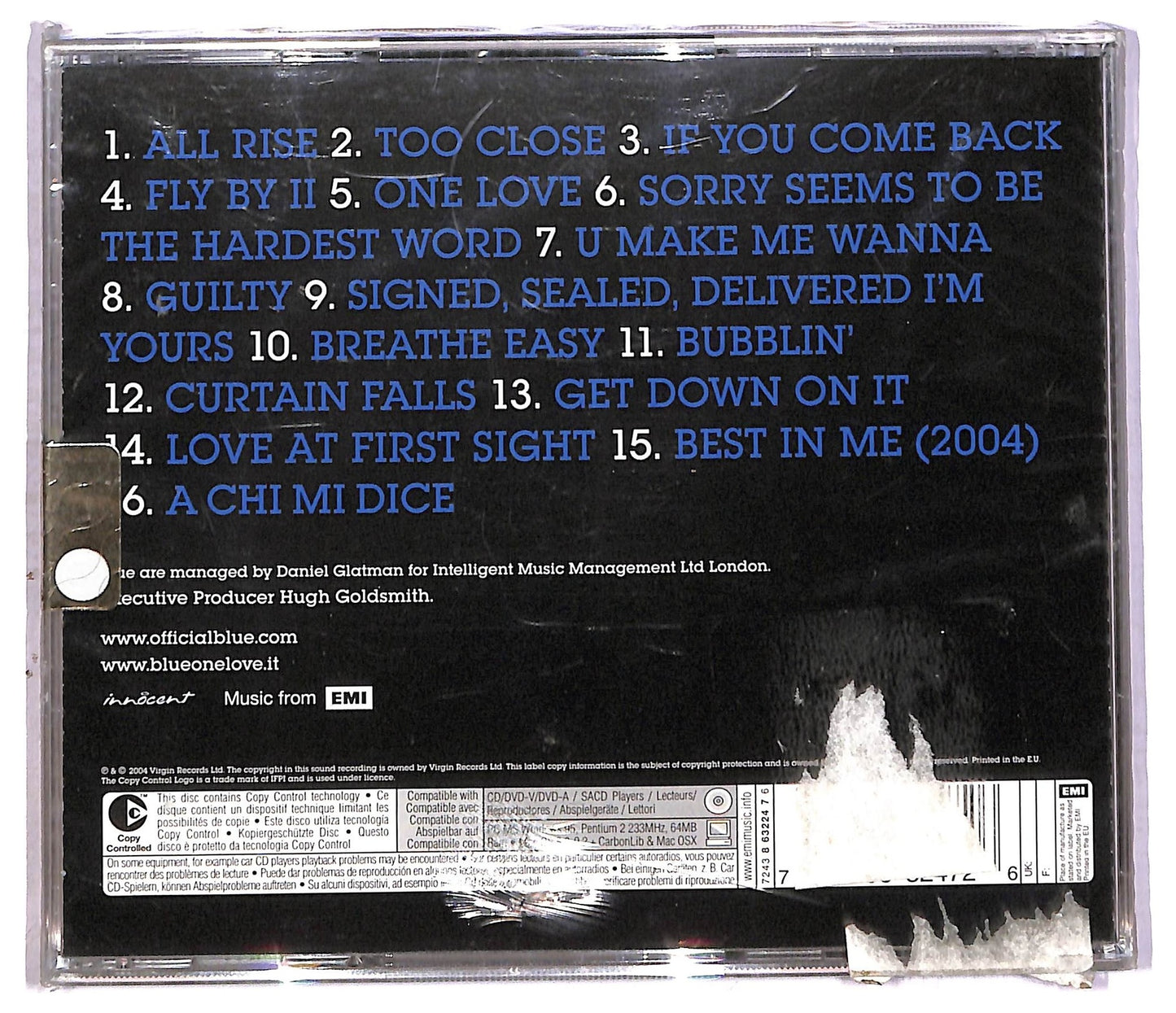 EBOND Blue (5) - Best Of Blue CD CD086629