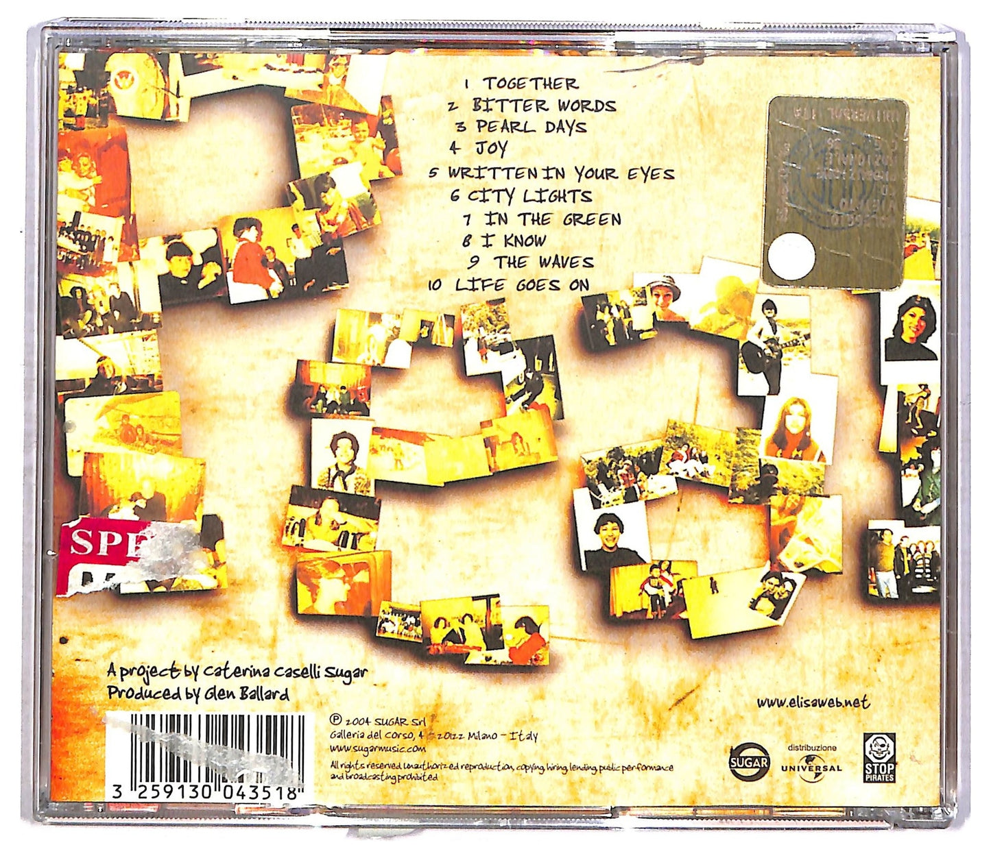 EBOND Elisa - Pearl Days CD CD086645