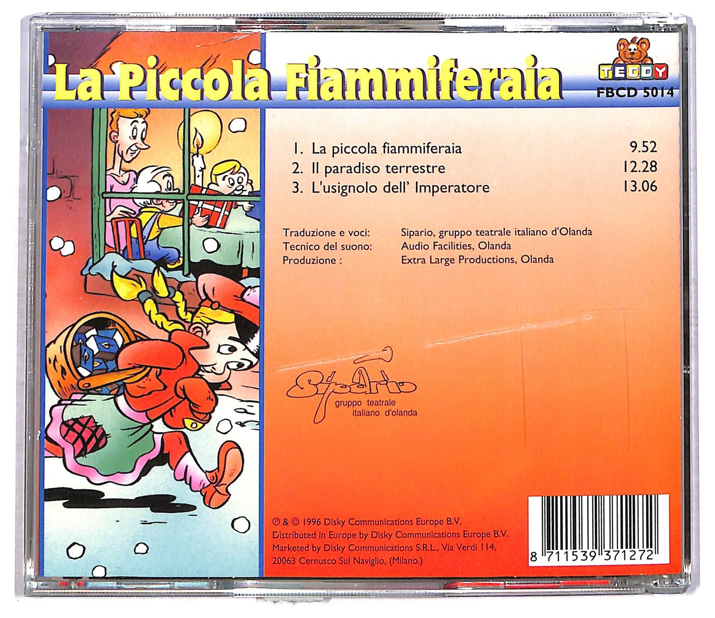EBOND Various - la piccola fiammiferaia CD CD086655