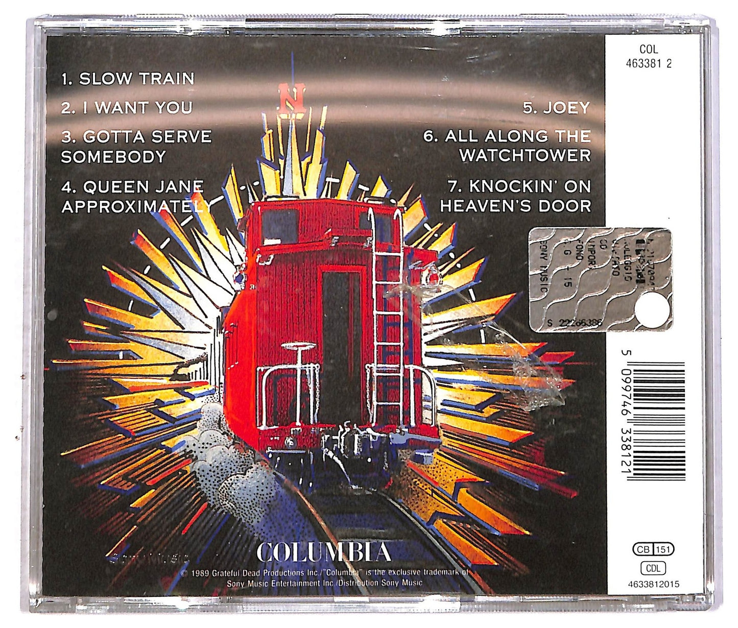 EBOND Bob Dylan & The Dead - Dylan & The Dead CD CD086818