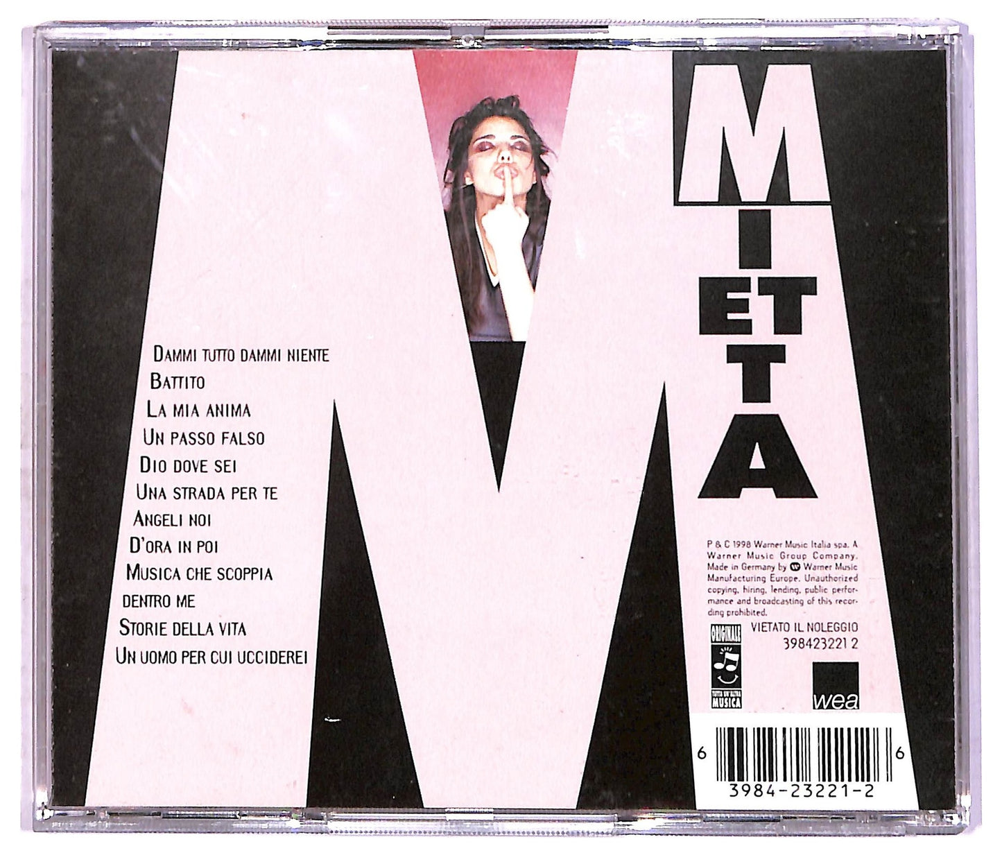 EBOND Mietta - La Mia Anima CD CD087018