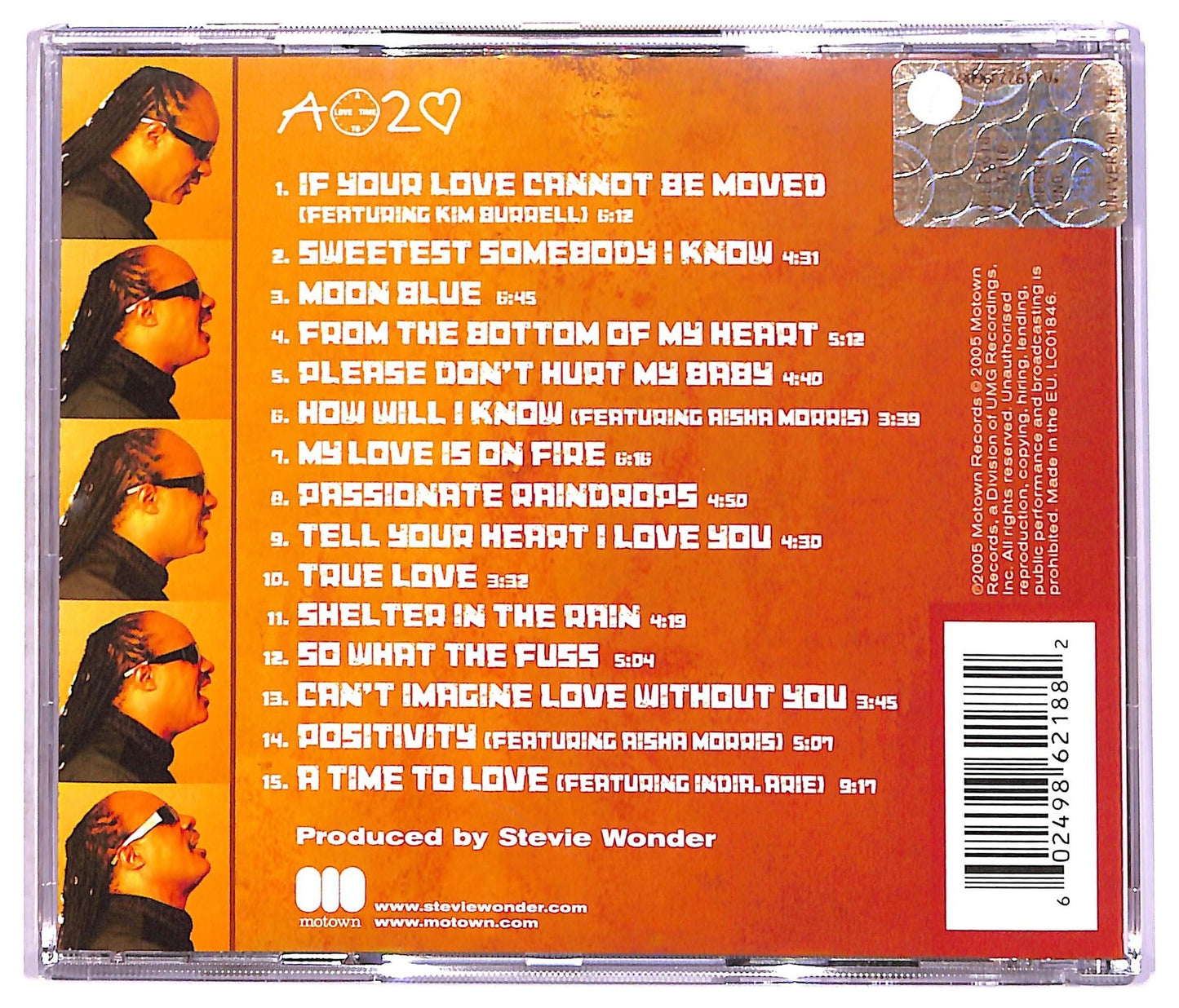 EBOND Stevie Wonder - A Time To Love CD CD087061