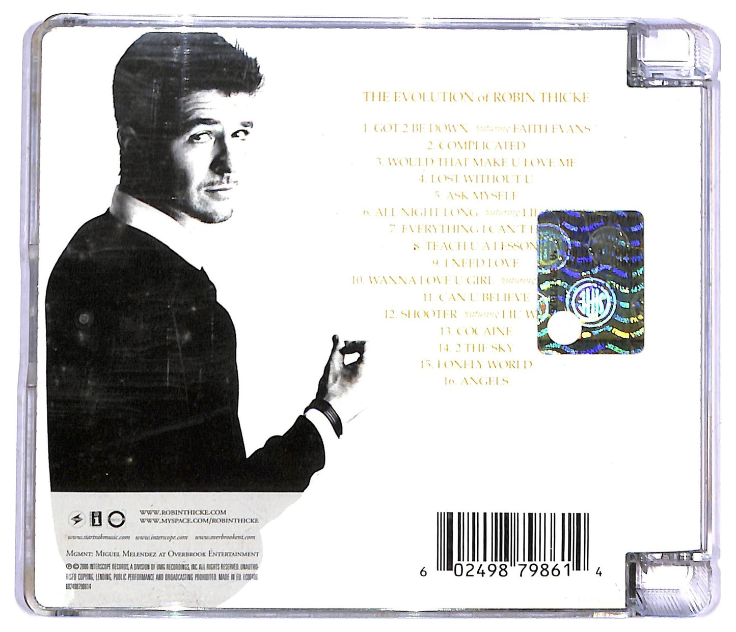 EBOND Robin Thicke - The Evolution Of Robin Thicke CD CD087356