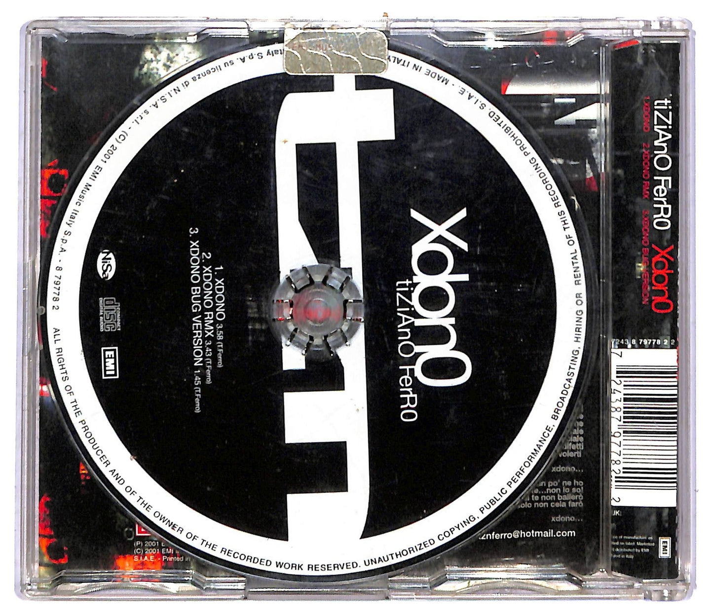 EBOND Tiziano Ferro - Xdono CD CD087423