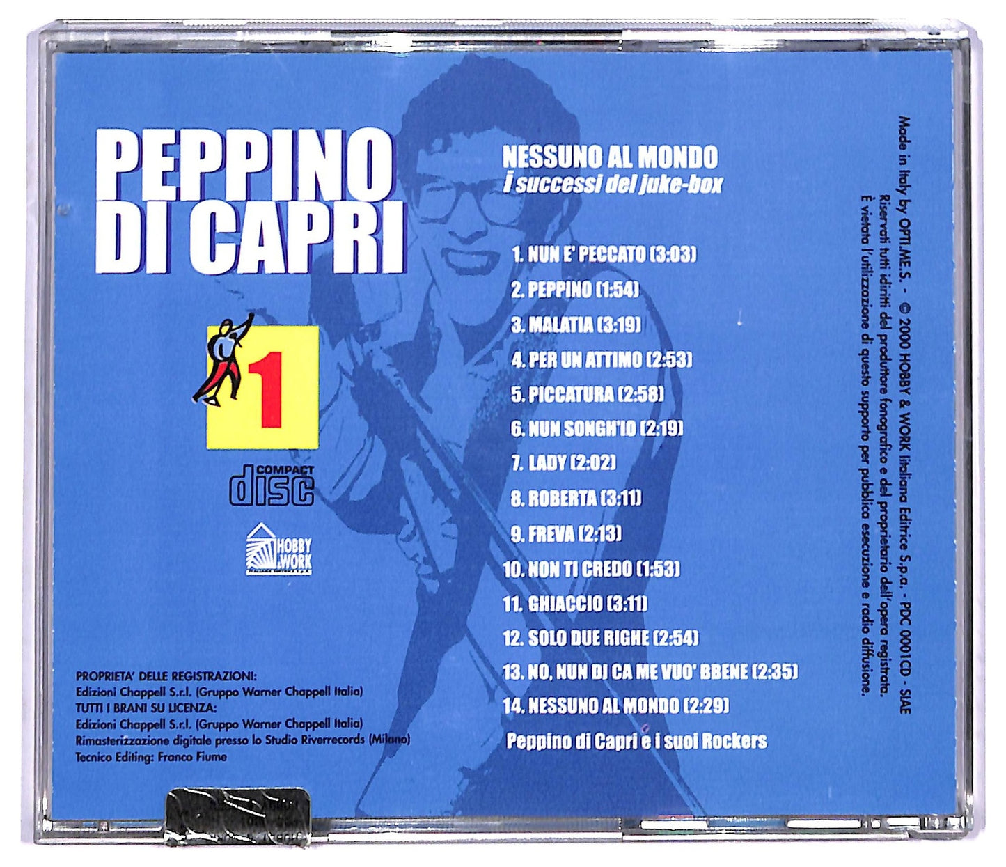 EBOND Peppino Di Capri - Nessuno Al Mondo Editoriale CD CD087654