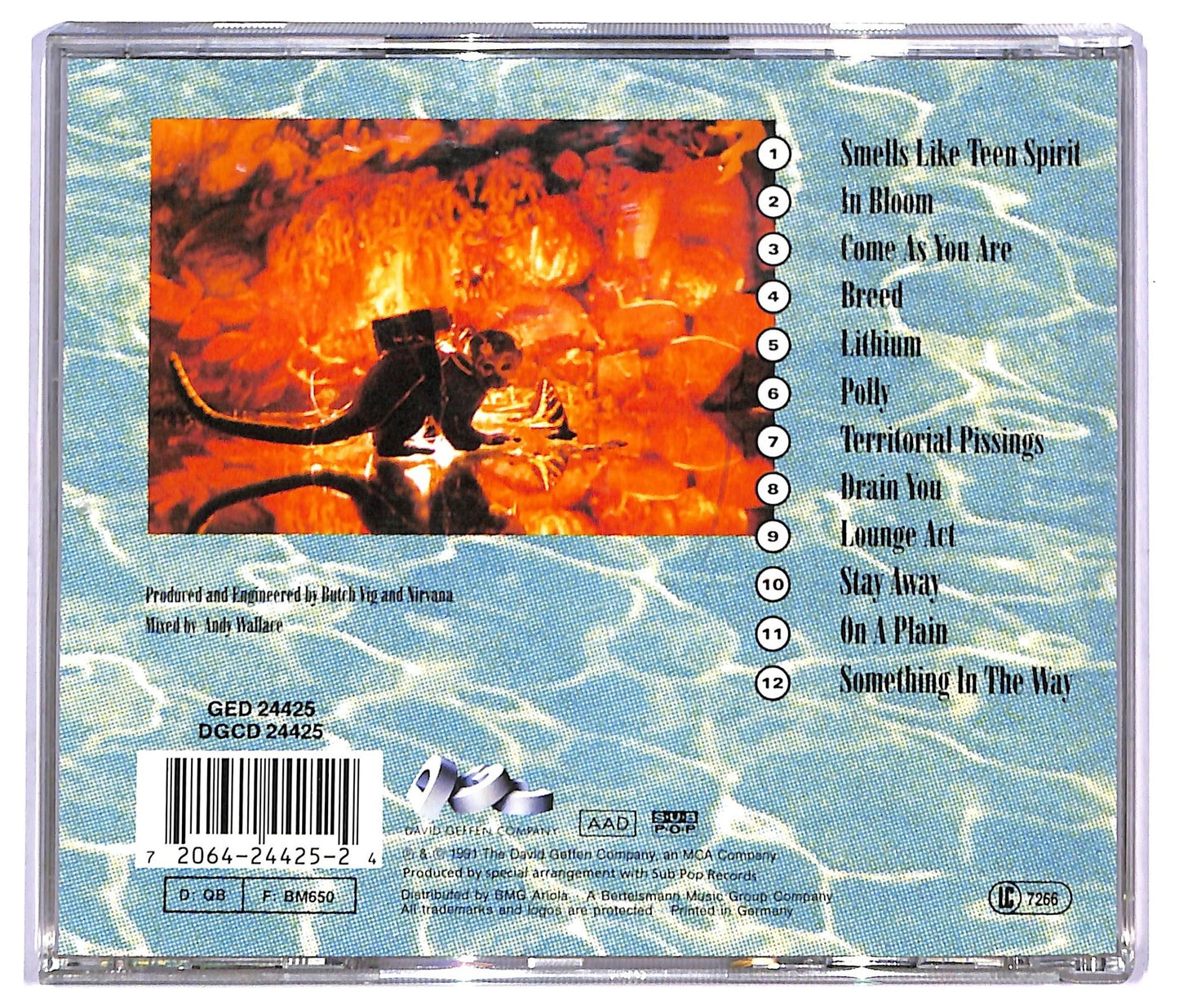 EBOND Nirvana - Nevermind CD CD088137