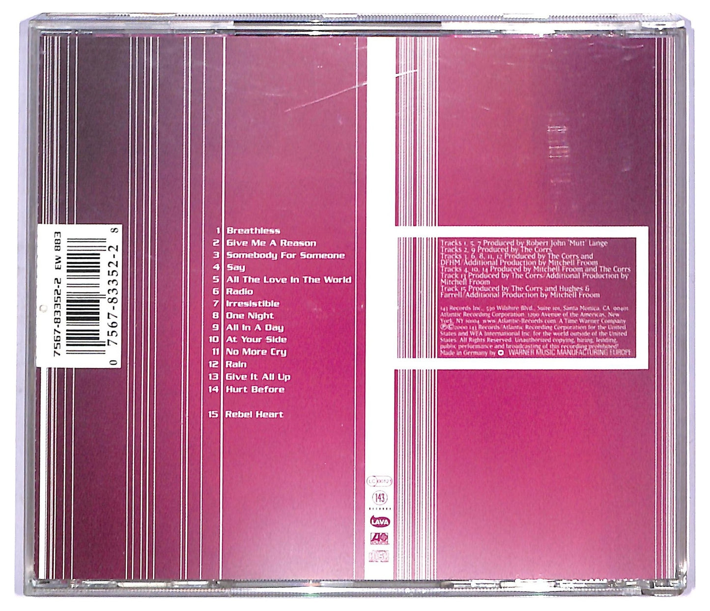 EBOND The Corrs - In Blue CD CD088146