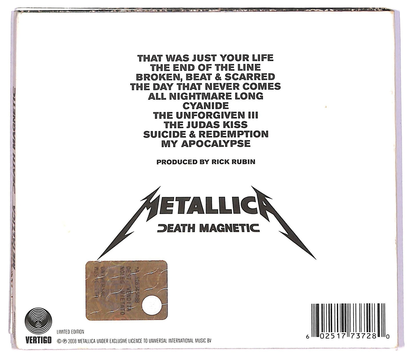 EBOND Metallica - Death Magnetic CD CD088451