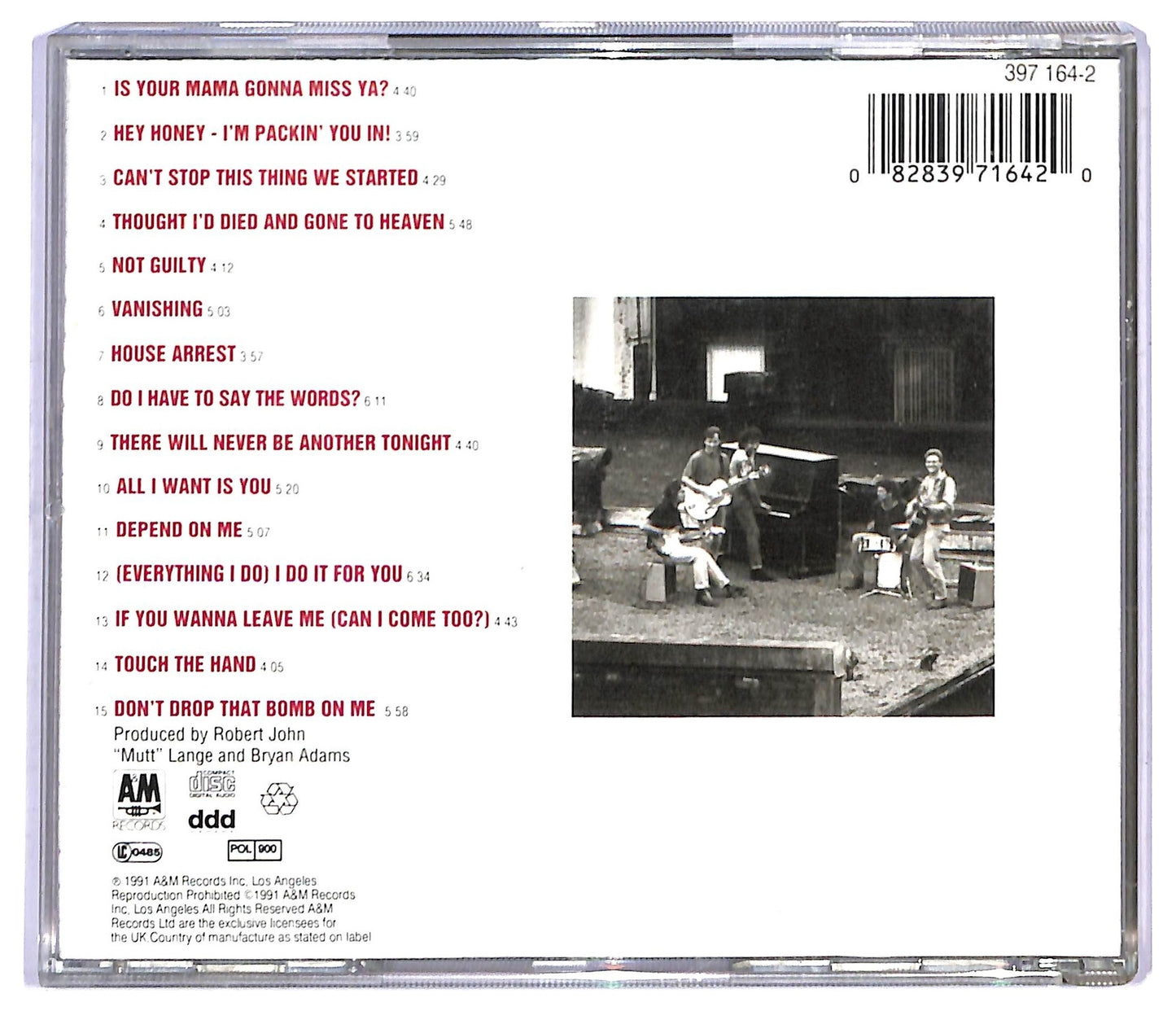 EBOND Bryan Adams - Waking Up The Neighbours CD CD088611