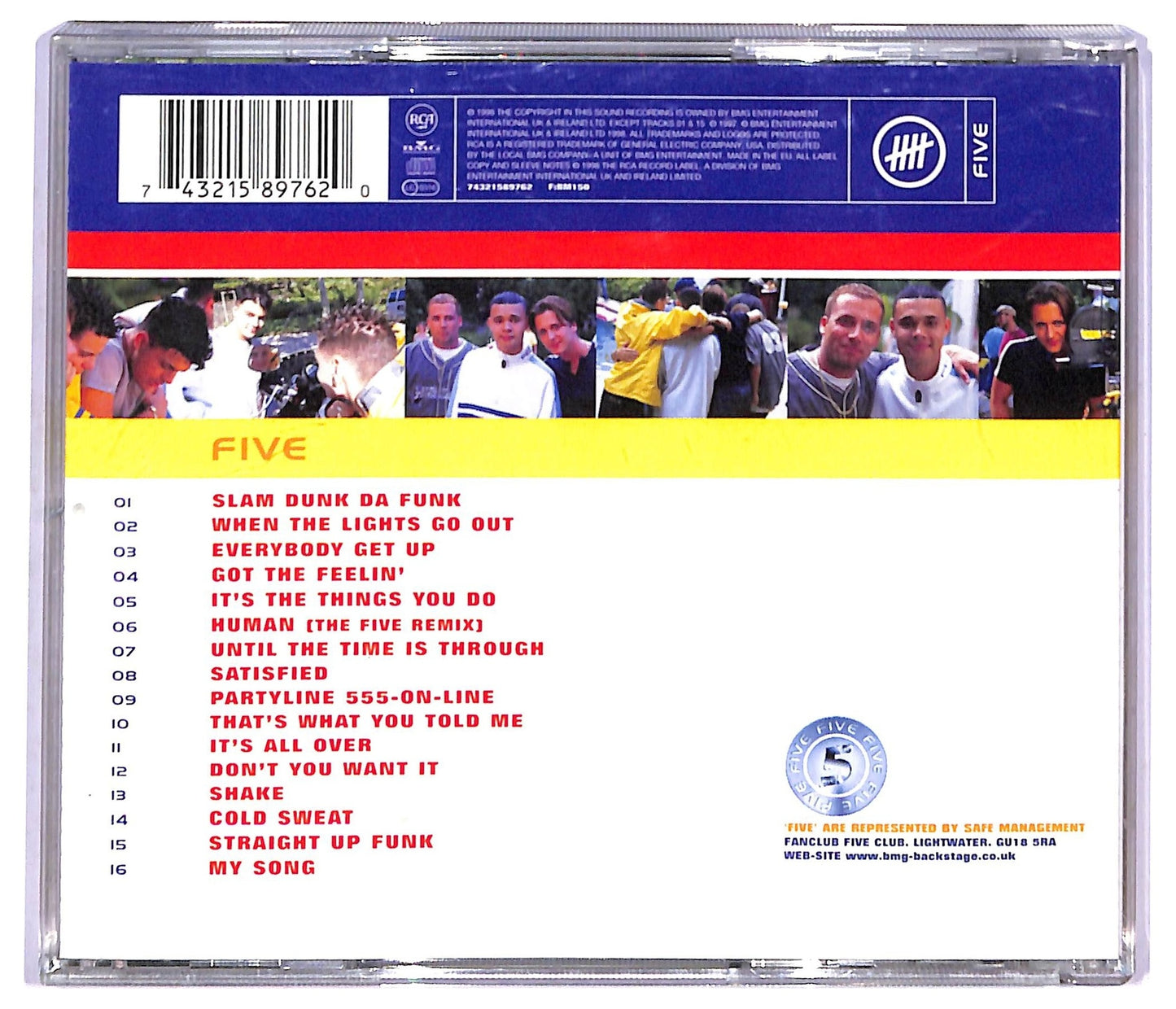 EBOND Five - Five ALBUM JEWEL CASE CD CD088825