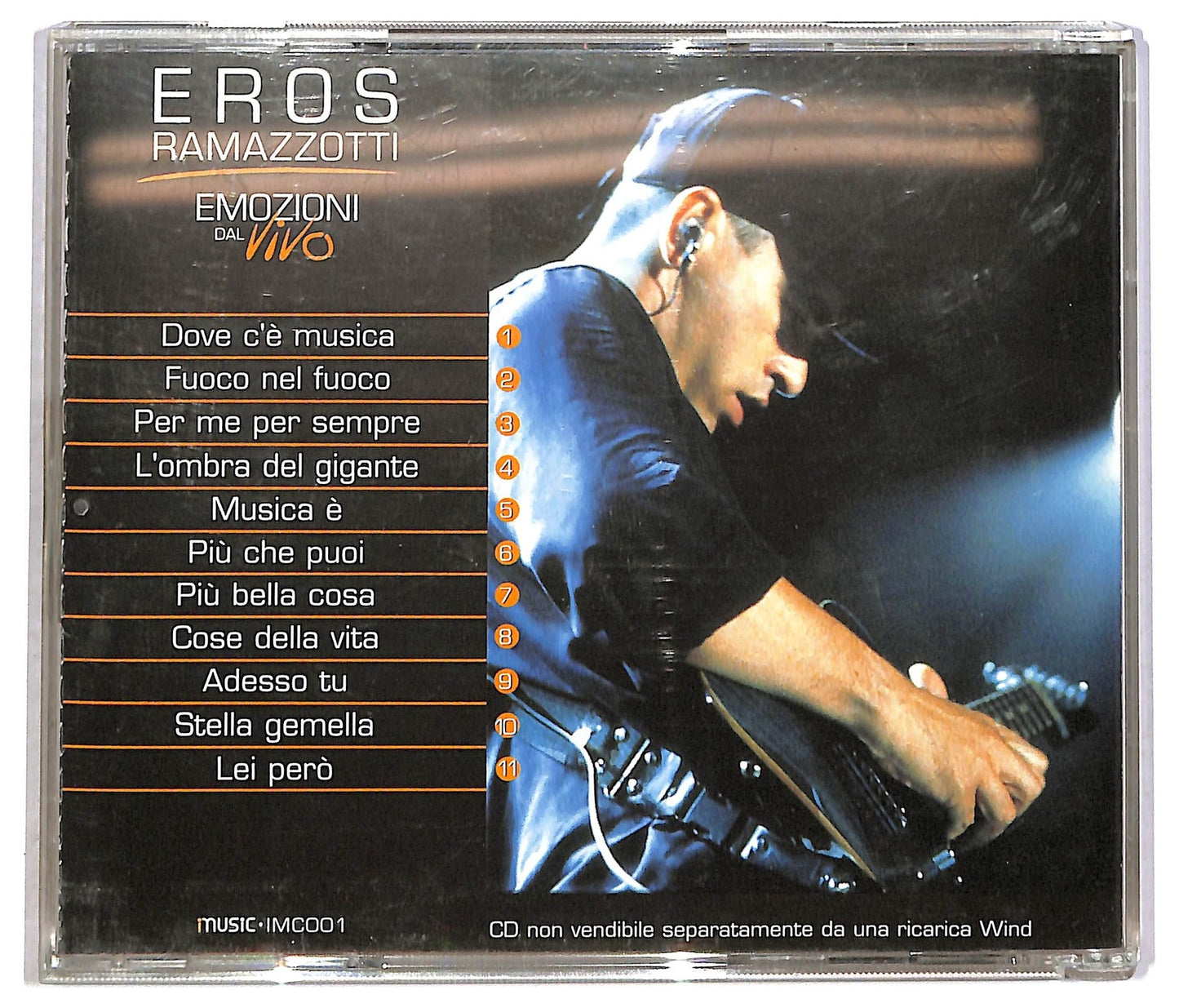 EBOND Eros Ramazzotti - Emozioni Dal Vivo CD CD089111