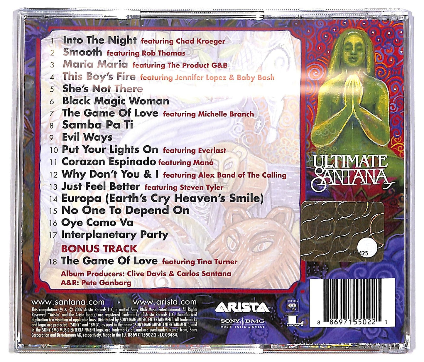EBOND Santana - Ultimate Santana CD CD089407